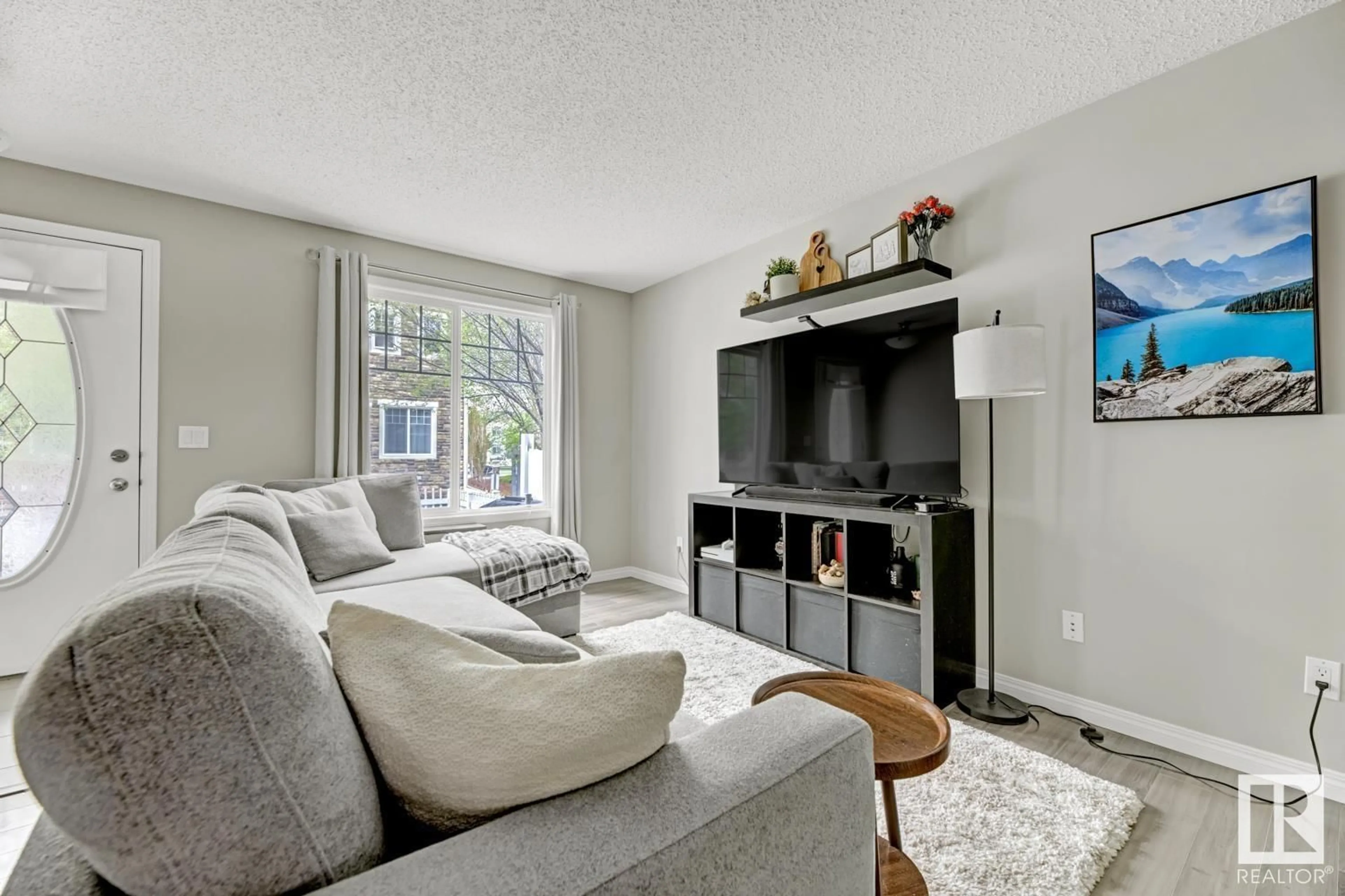 Living room with furniture, unknown for #52 - 460 HEMINGWAY RD, Edmonton Alberta T6M0M5