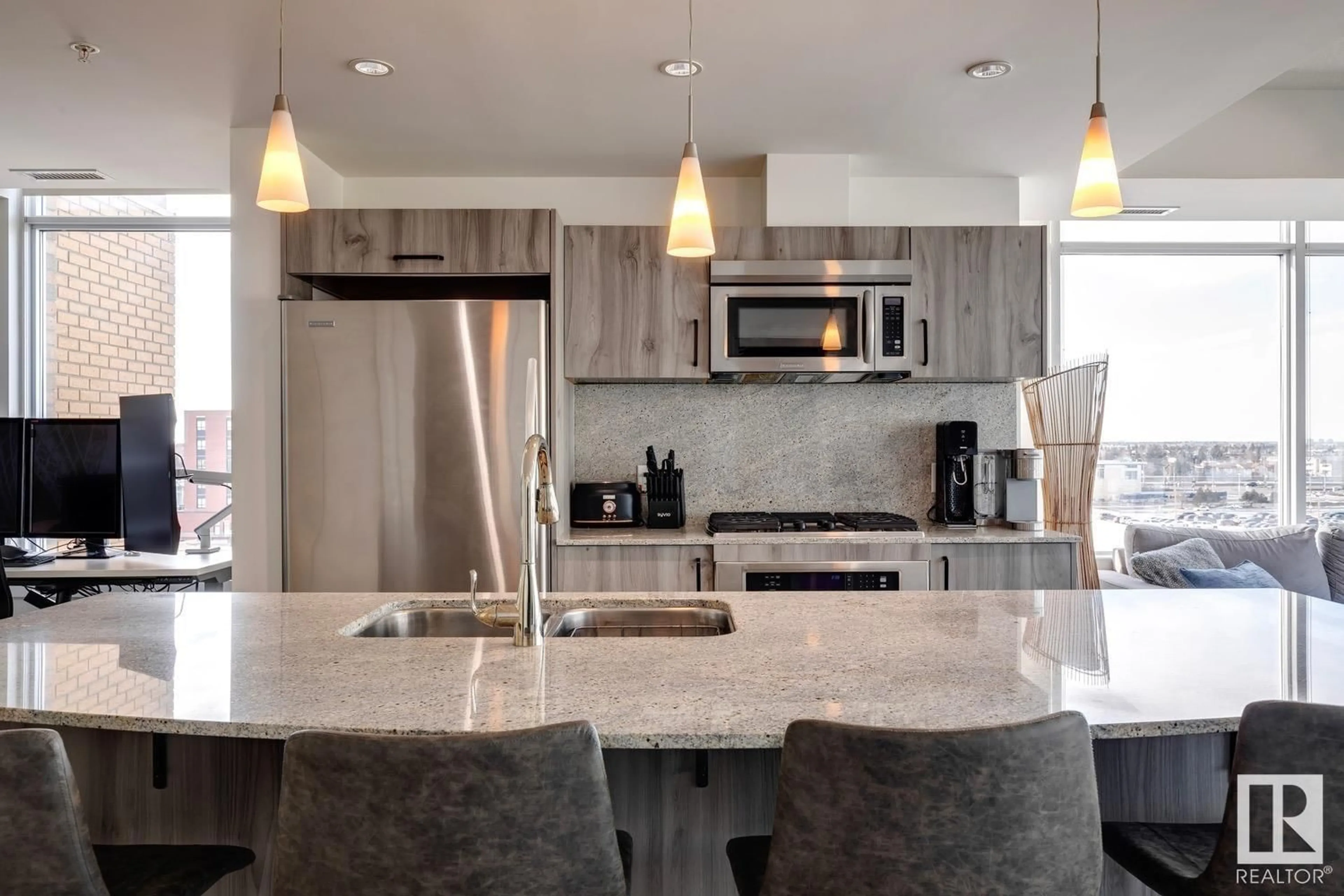 Open concept kitchen, unknown for 2510 - 606 109 ST, Edmonton Alberta T6J2X1