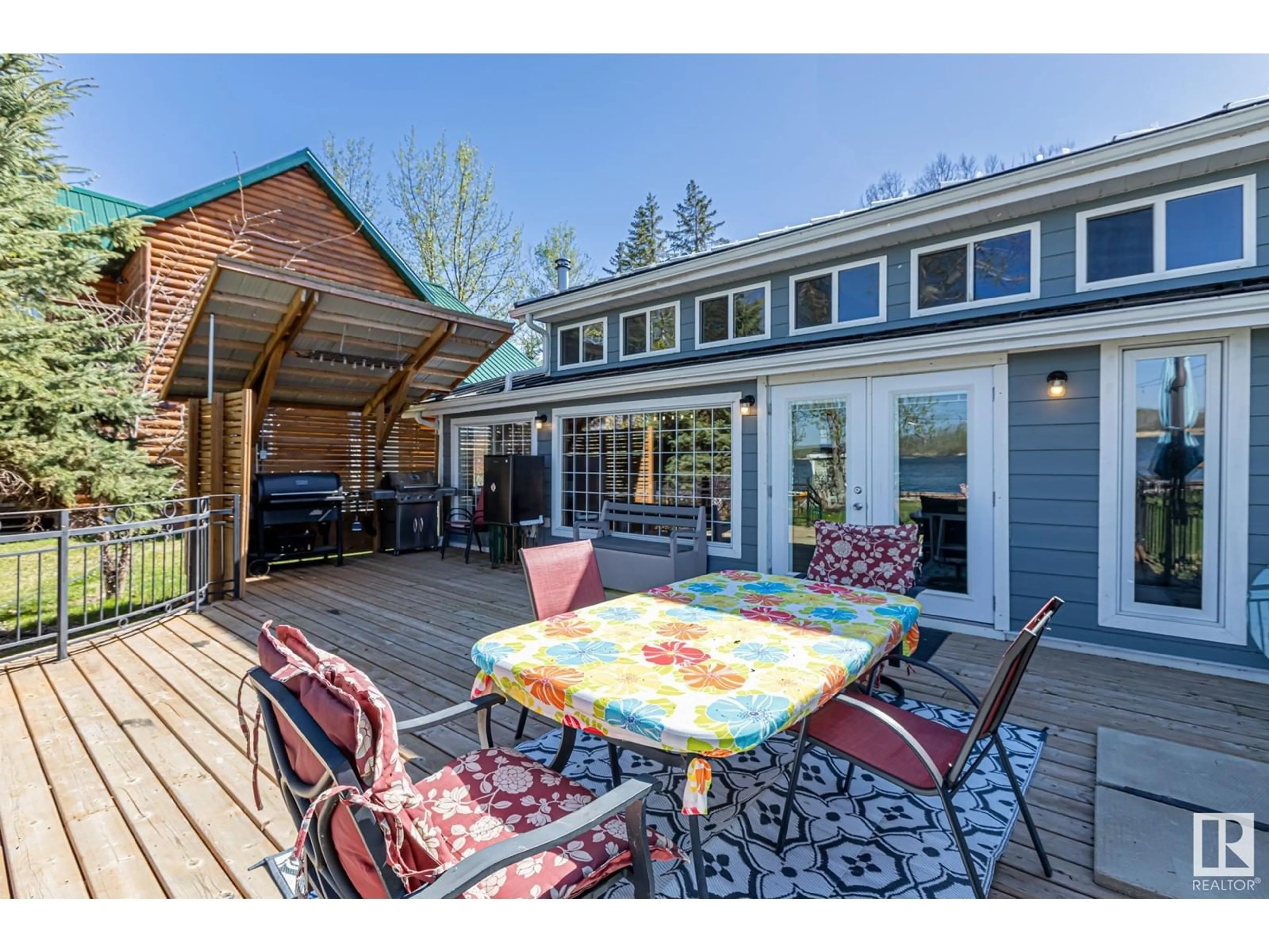 Patio, street for 30 2531 TWP RD 572, Rural Lac Ste. Anne County Alberta T0E1A0