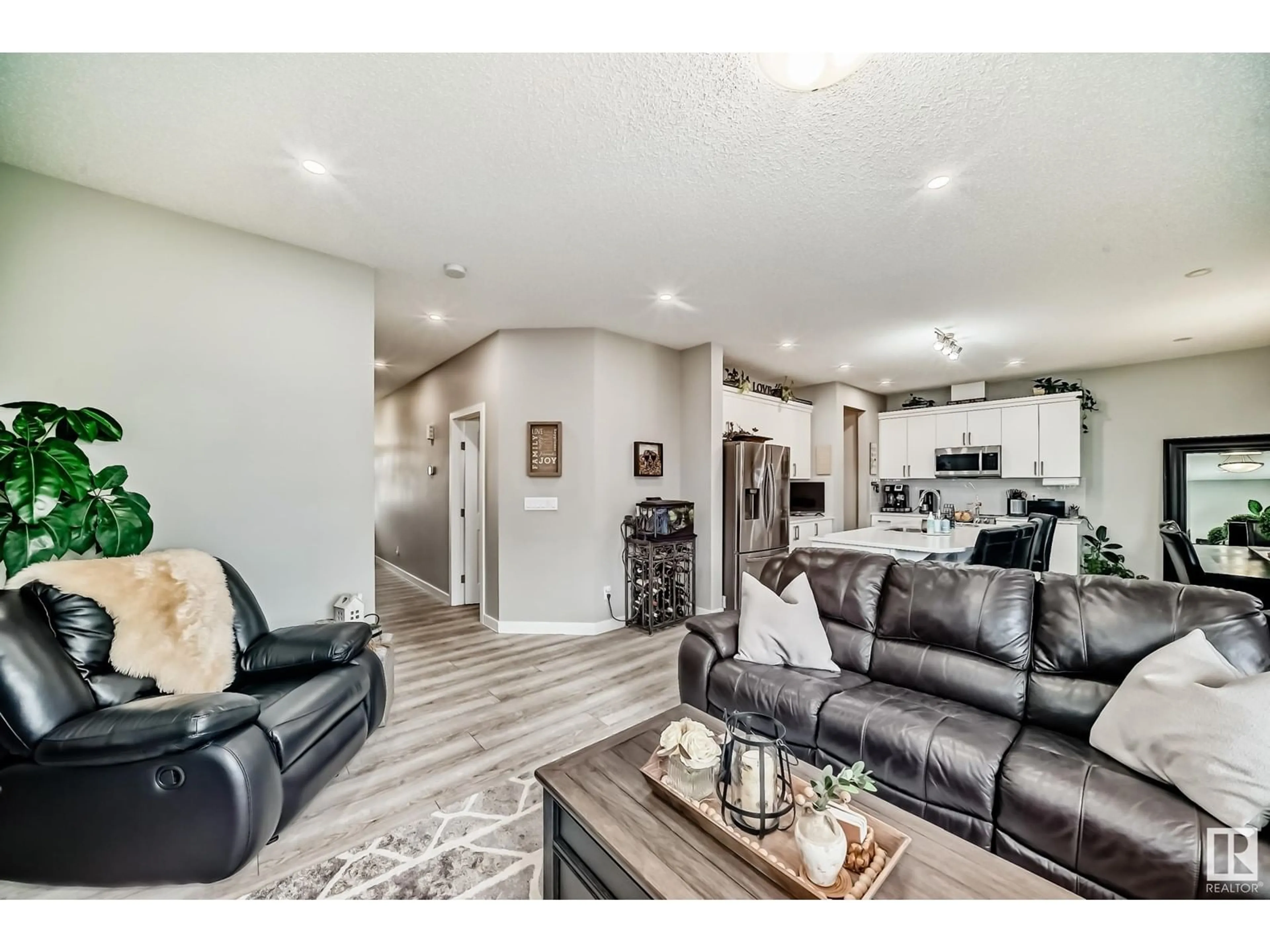 Living room with furniture, unknown for 20512 22 AV, Edmonton Alberta T6M1N1