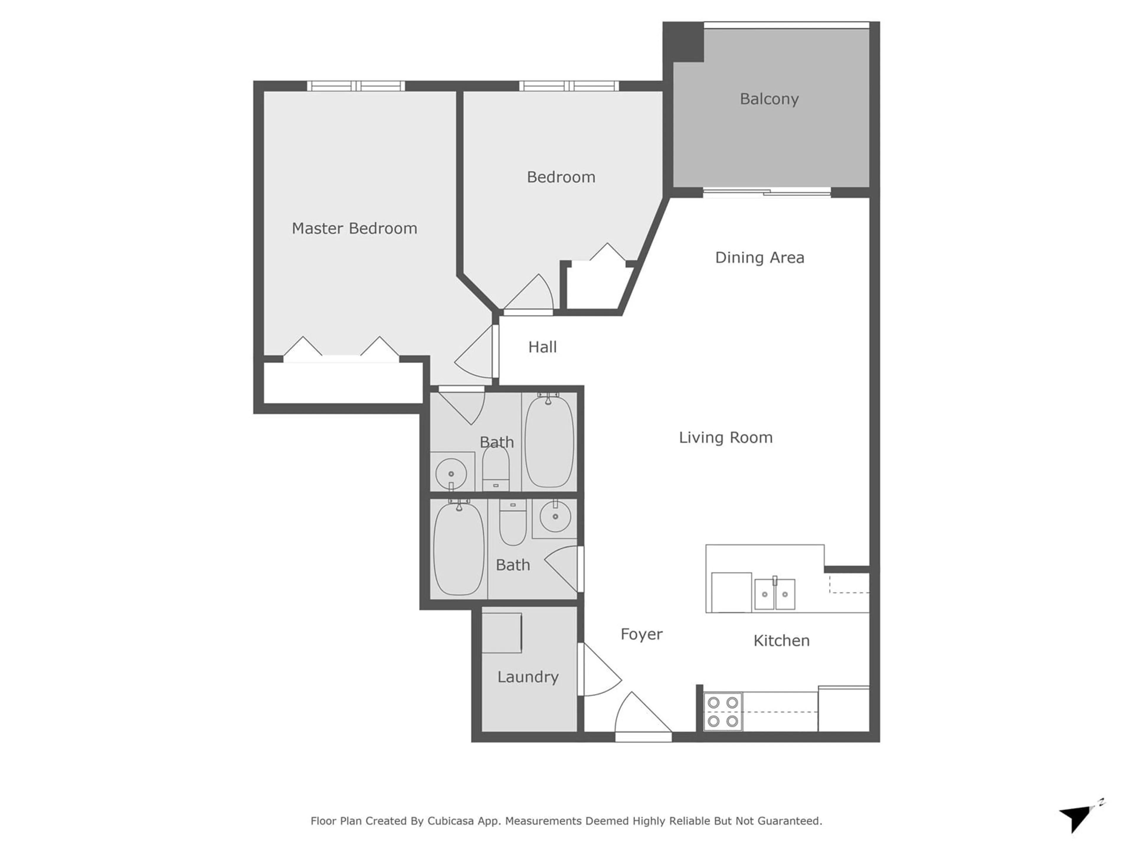 Floor plan for SW - 321 107 WATT CM, Edmonton Alberta T6X2C6