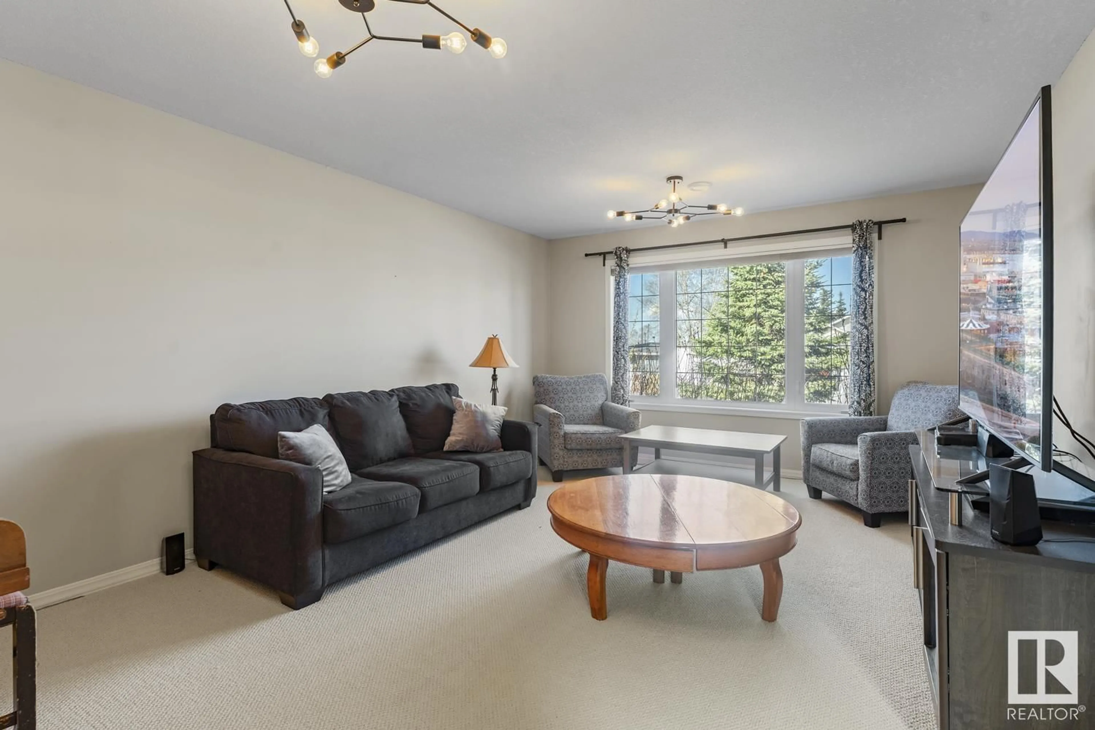 Living room with furniture, unknown for 801 BEACH AV, Cold Lake Alberta T9M1K7