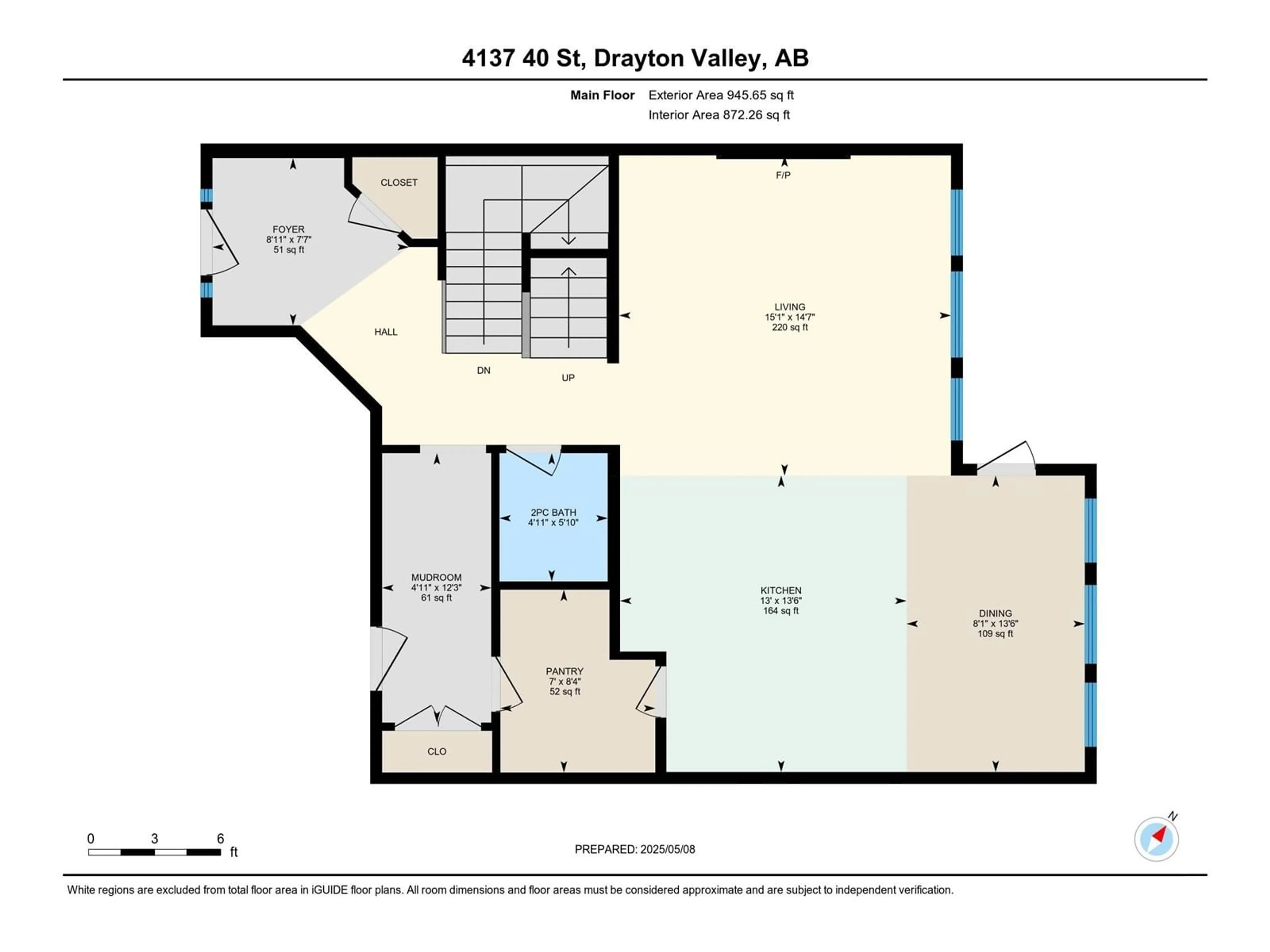 Floor plan for 4137 40 ST, Drayton Valley Alberta T7A0B5