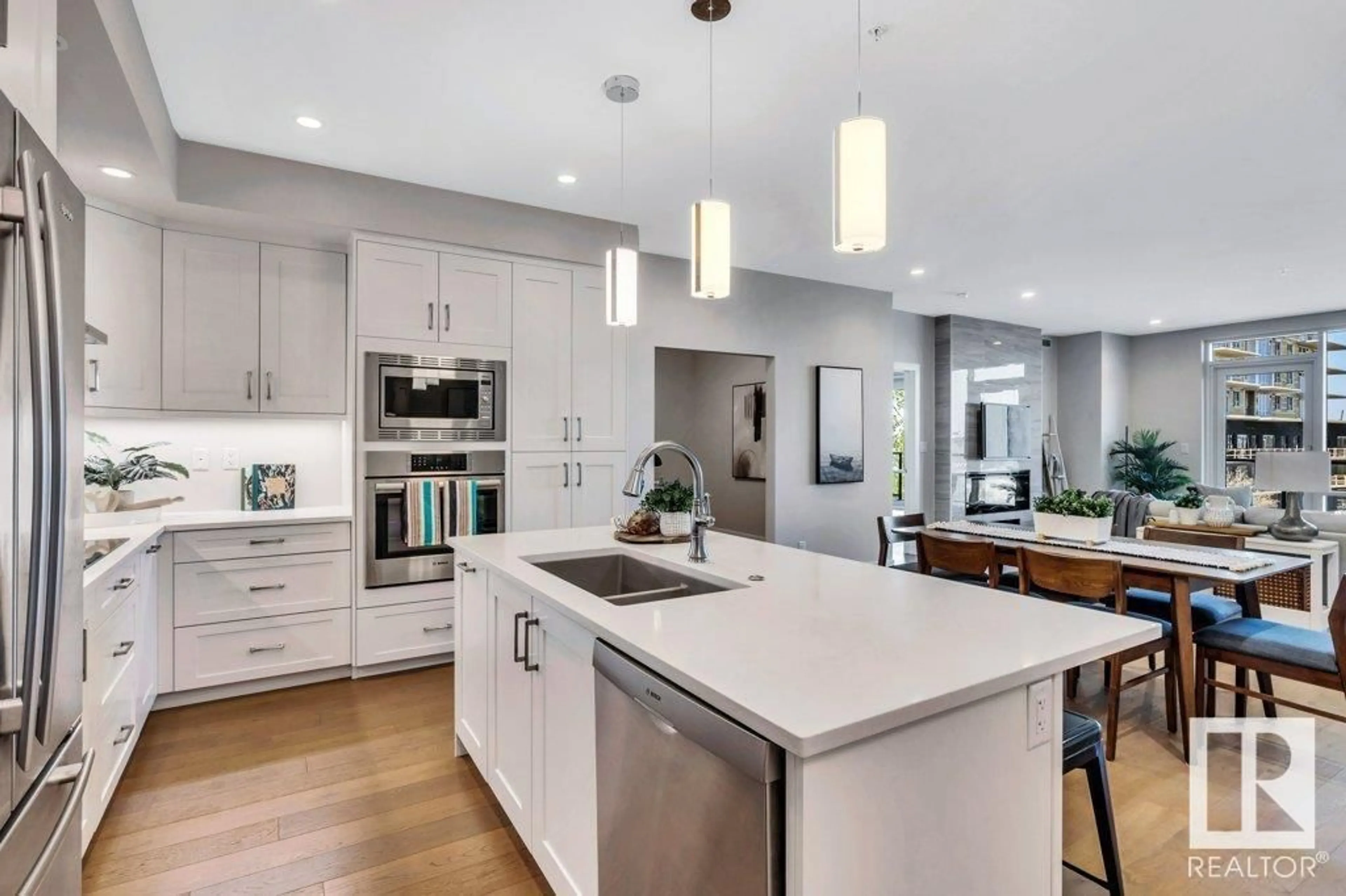 Open concept kitchen, unknown for 200 - 739 BELLEROSE DR, St. Albert Alberta T8N7P7
