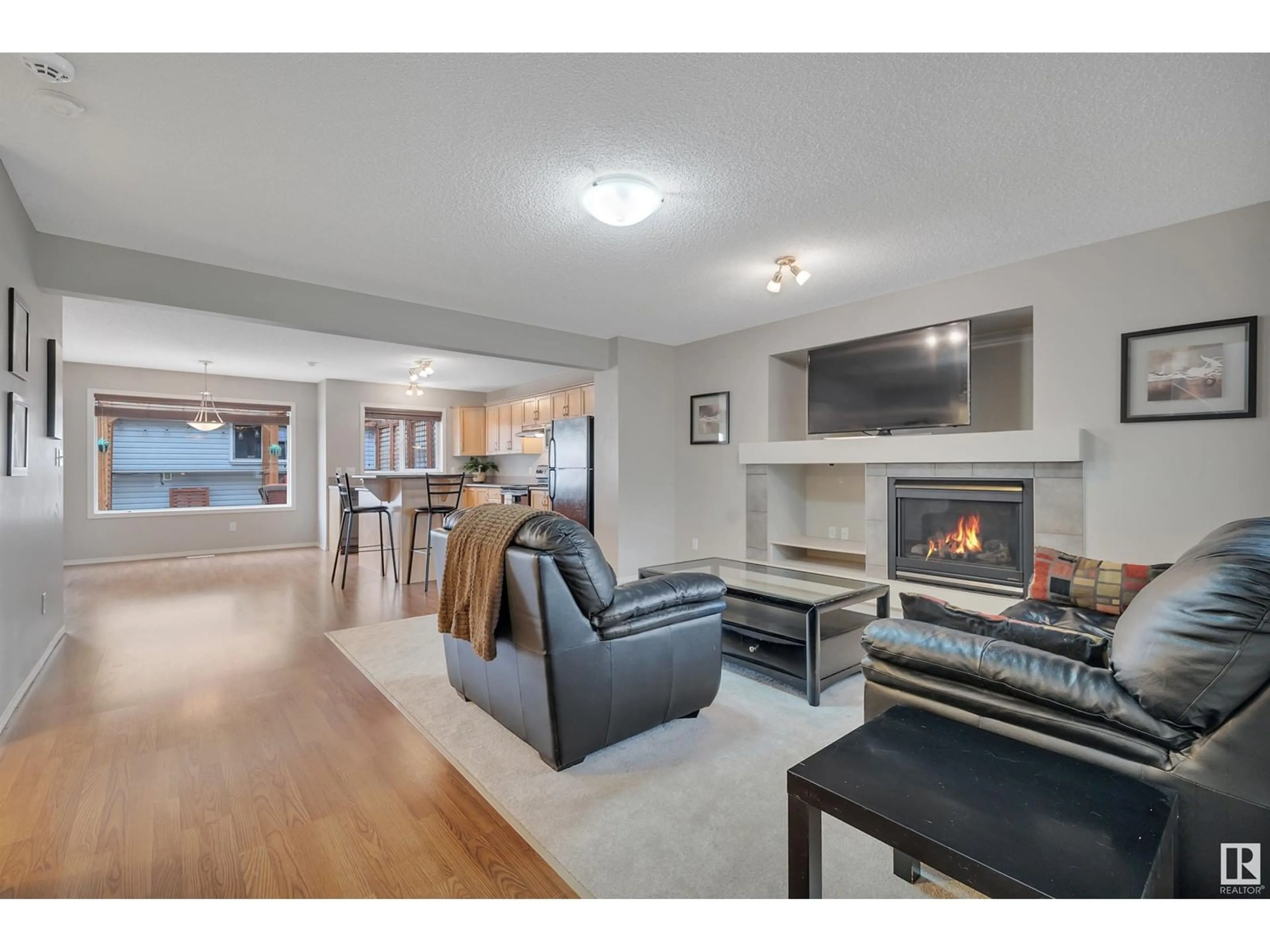 Living room with furniture, unknown for NW - 14744 139 ST, Edmonton Alberta T6V1R9