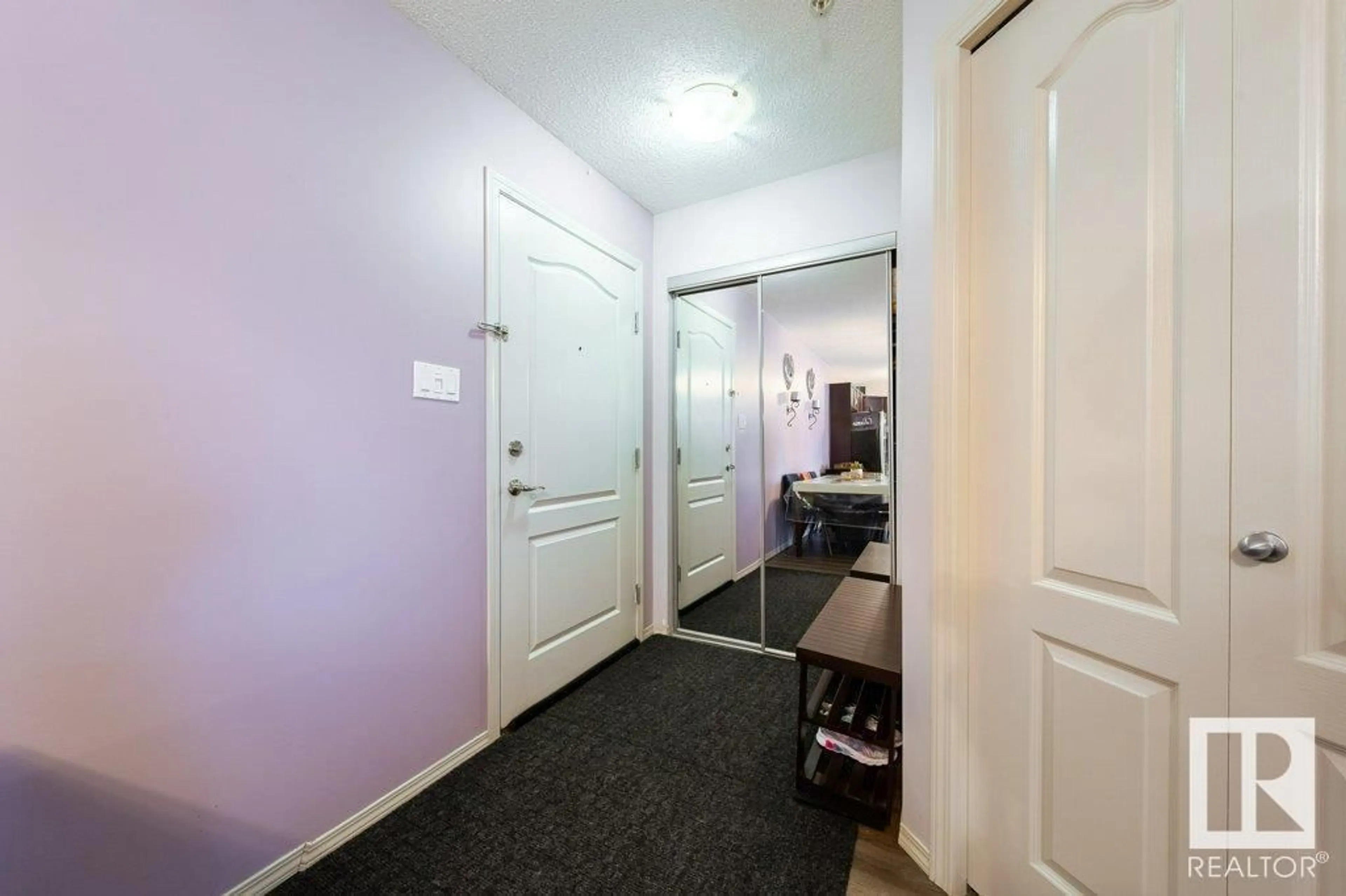 Indoor entryway for #105 - 5951 165 AV, Edmonton Alberta T5Y0J6