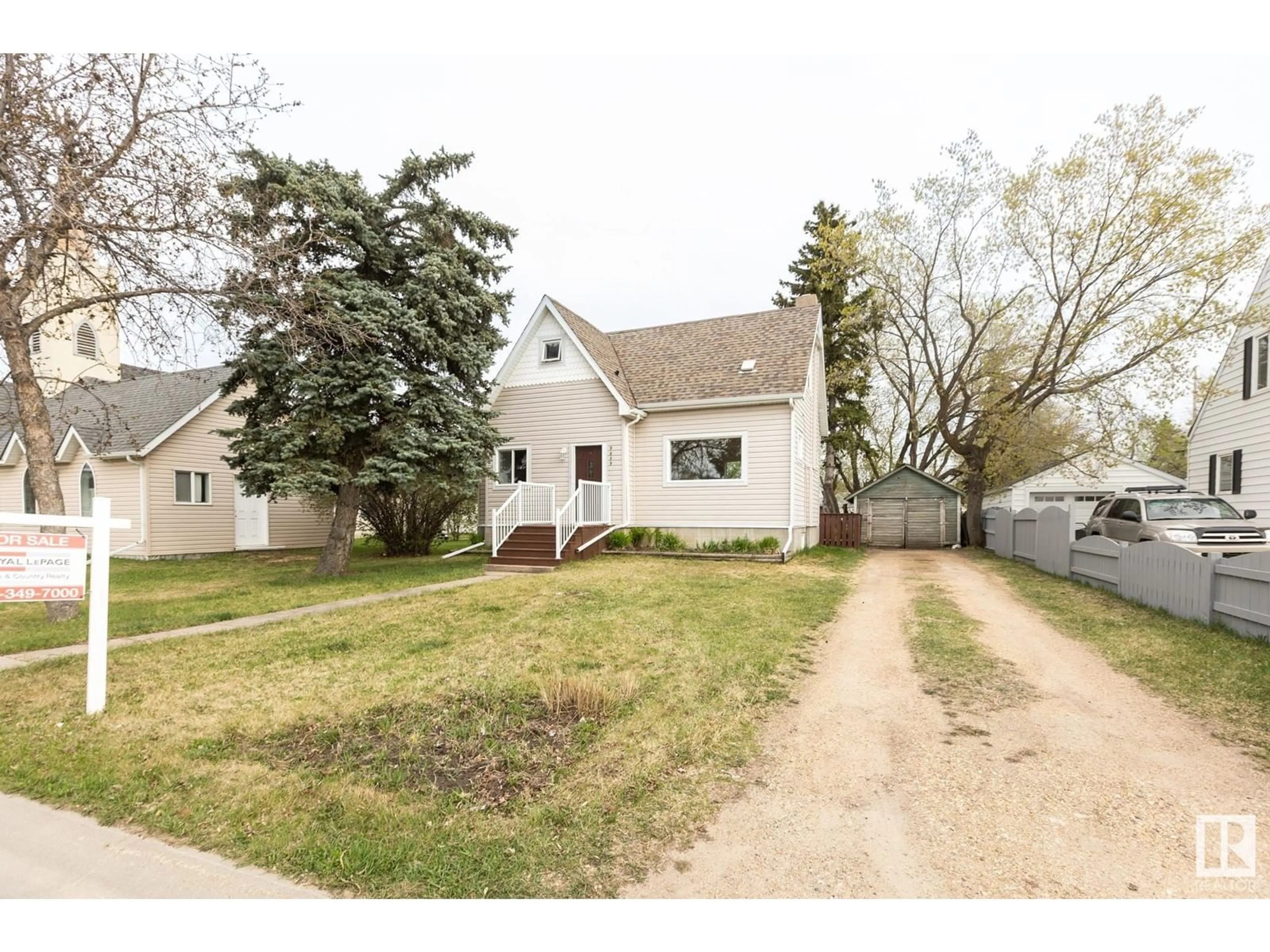 A pic from outside/outdoor area/front of a property/back of a property/a pic from drone, street for 9839 105 ST, Westlock Alberta T7P1S8