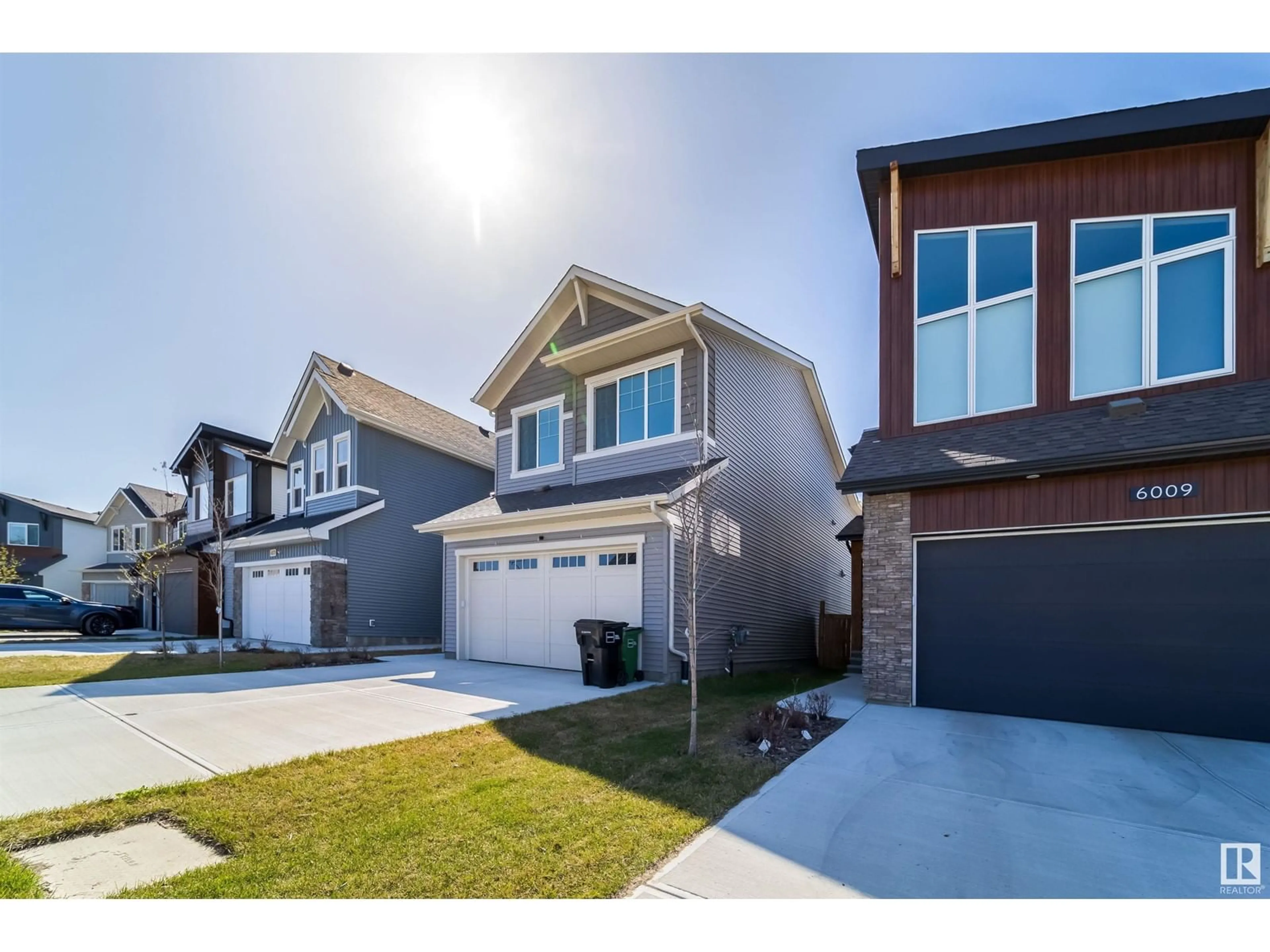 Home with brick exterior material, street for 6011 EDMONDS PL, Edmonton Alberta T6M1S1