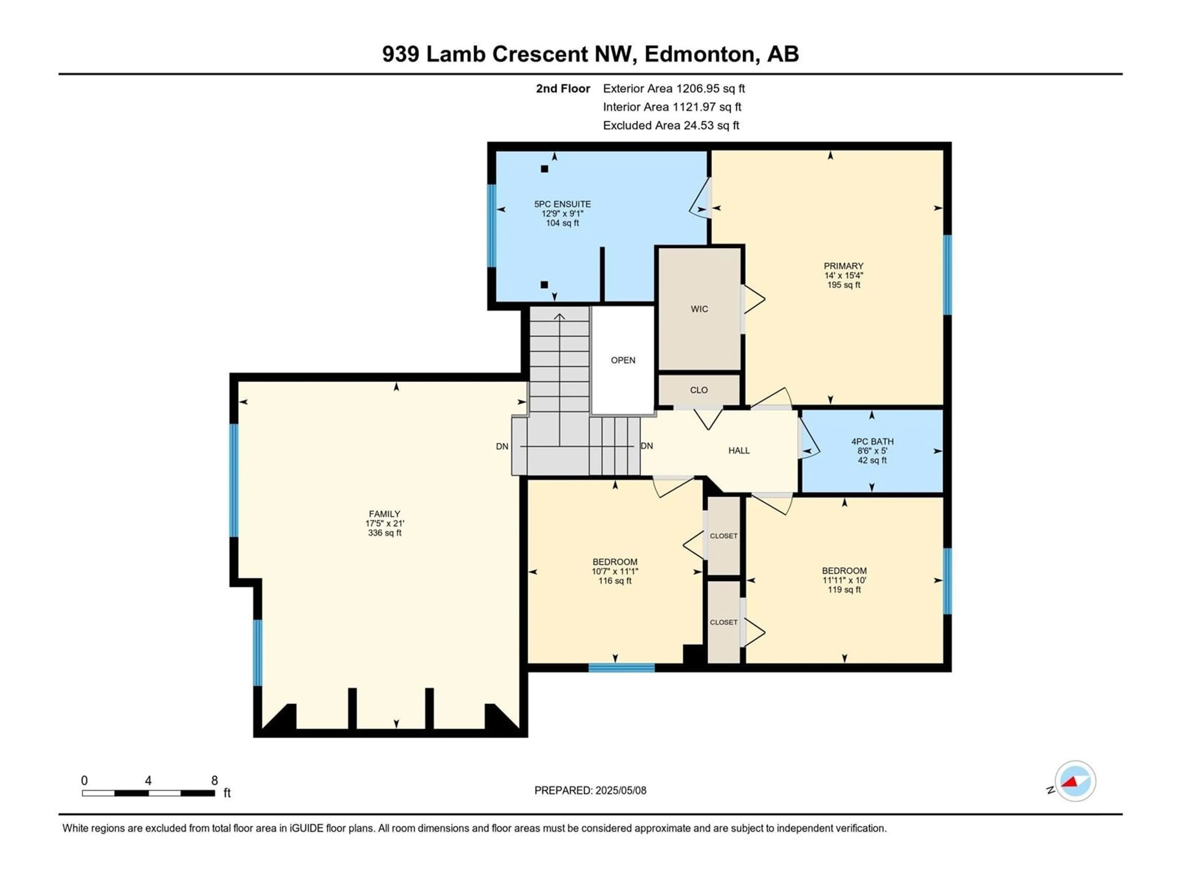 Floor plan for 939 LAMB CR, Edmonton Alberta T6R2X8