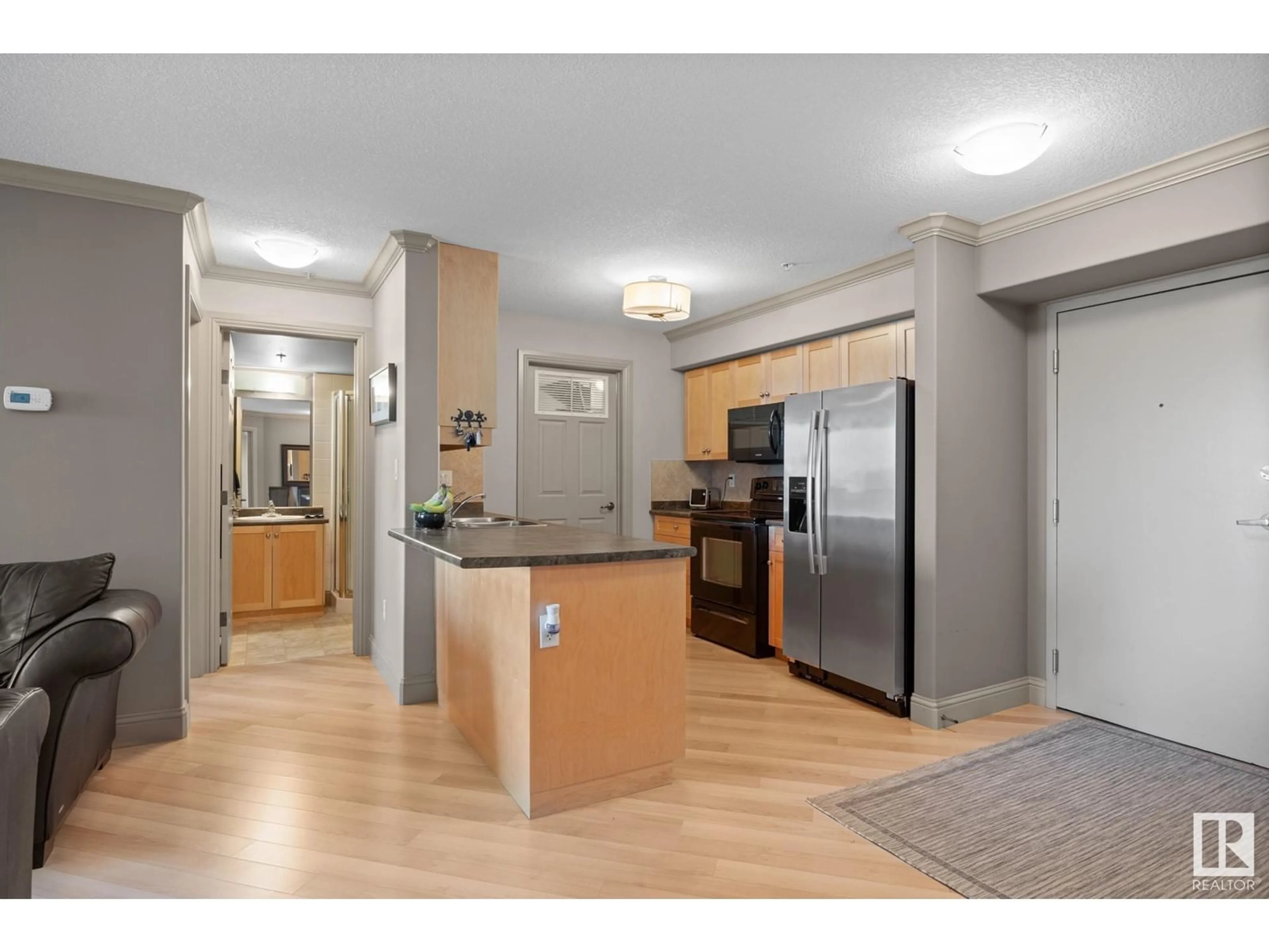 Open concept kitchen, unknown for #302 - 14612 125 ST NW, Edmonton Alberta T5X0B6