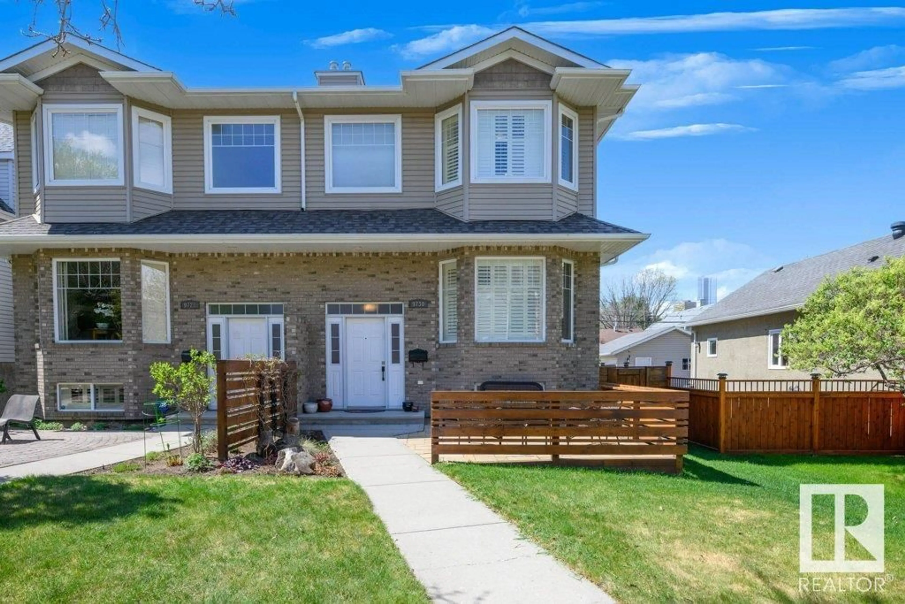 Home with brick exterior material, street for 9730 92 ST, Edmonton Alberta T6C3S4
