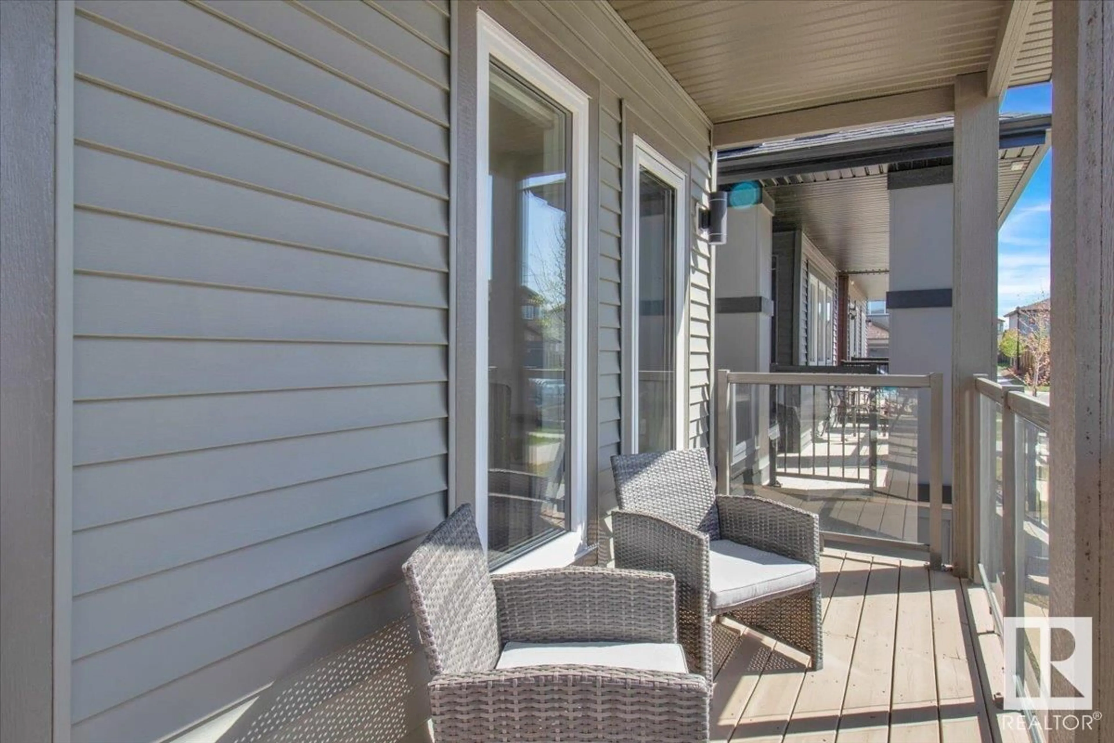 Patio, water/lake/river/ocean view for 2063 GRAYDON HILL CR, Edmonton Alberta T6W4C7