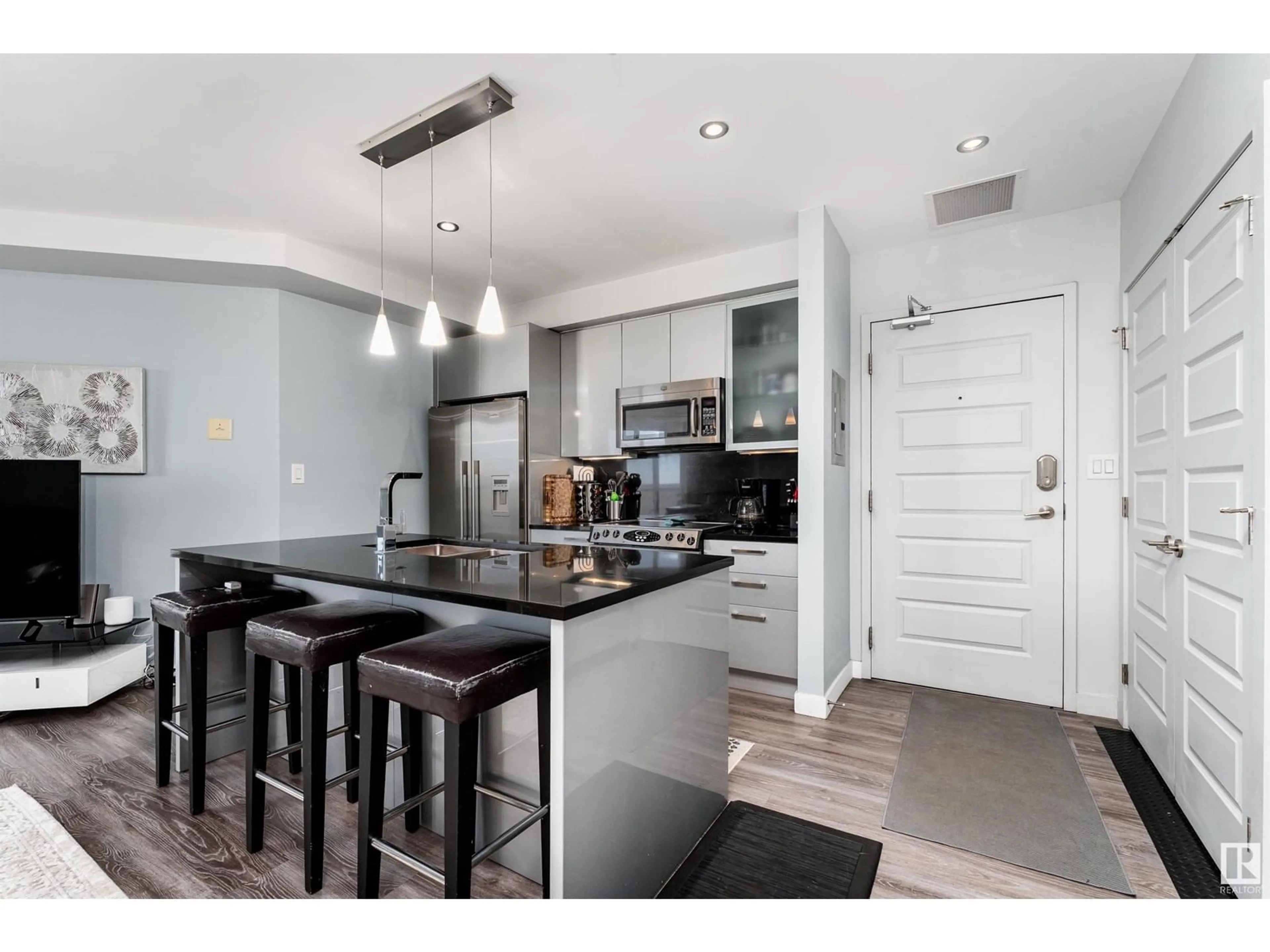 Open concept kitchen, unknown for 10388 - 1106 105 ST NW, Edmonton Alberta T5J0C2