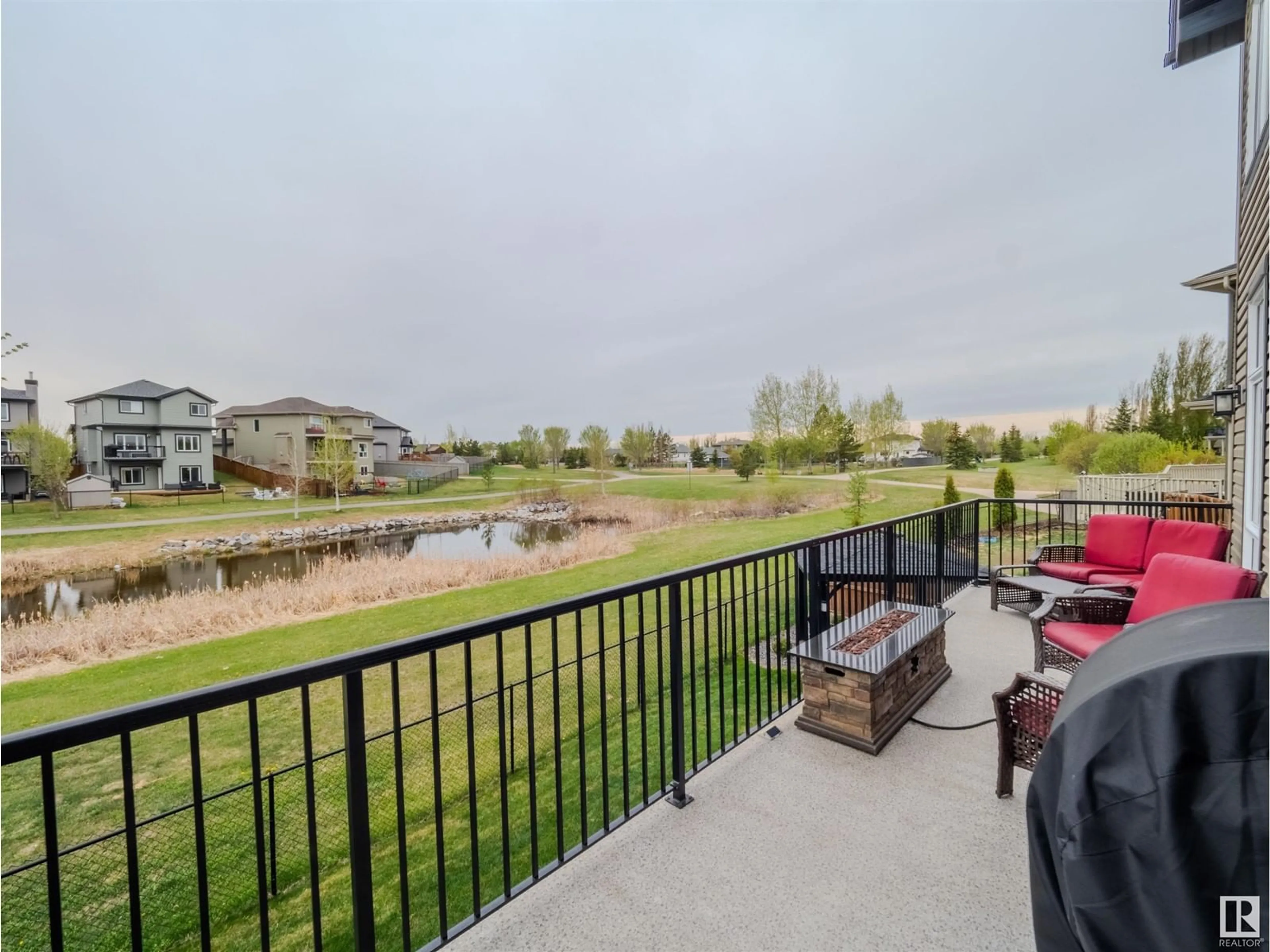 Patio, water/lake/river/ocean view for 85 CRANSTON PL, Fort Saskatchewan Alberta T8L0K7