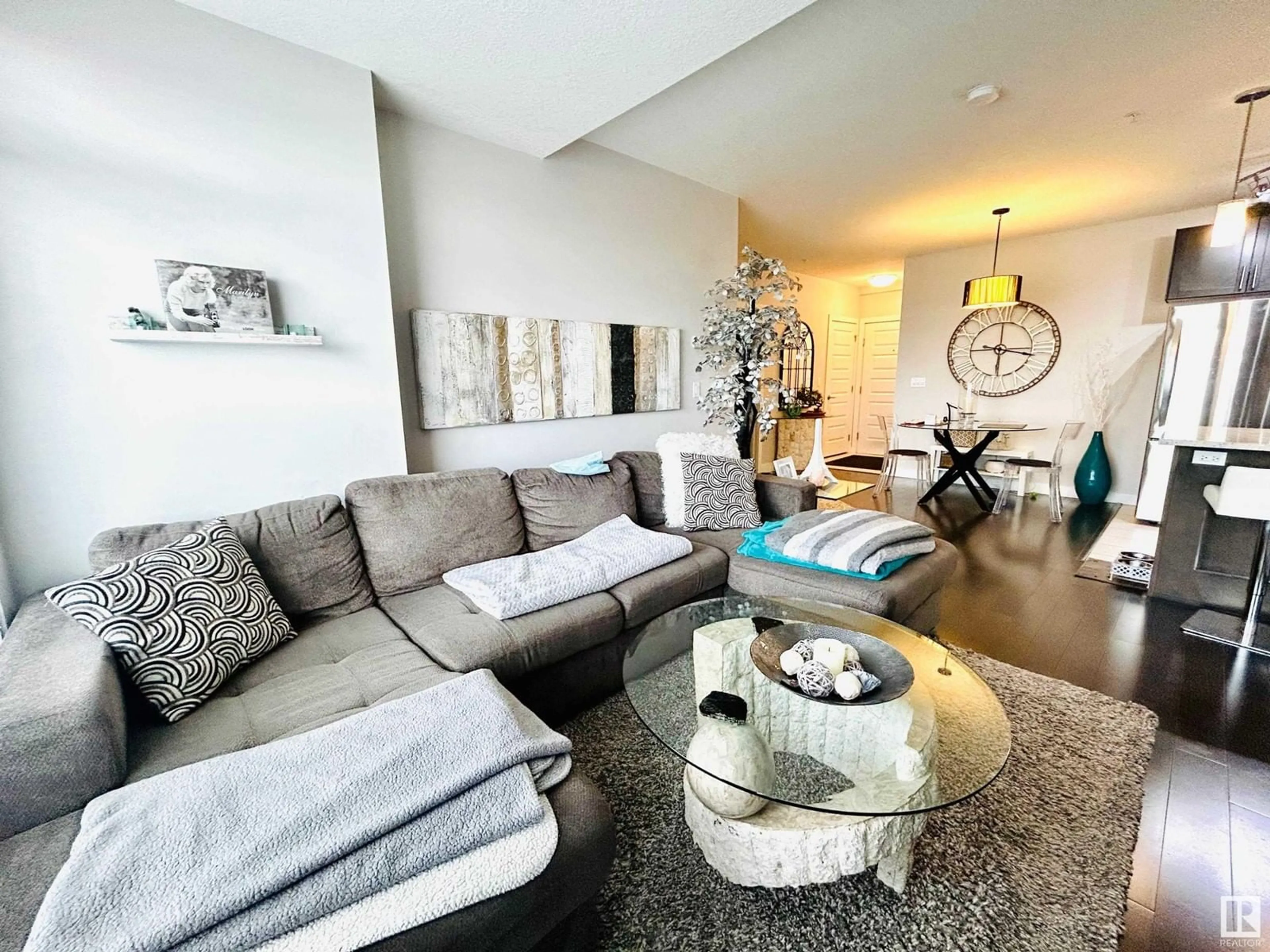Living room with furniture, unknown for 5151 - 831 WINDERMERE BV, Edmonton Alberta T6W2K4