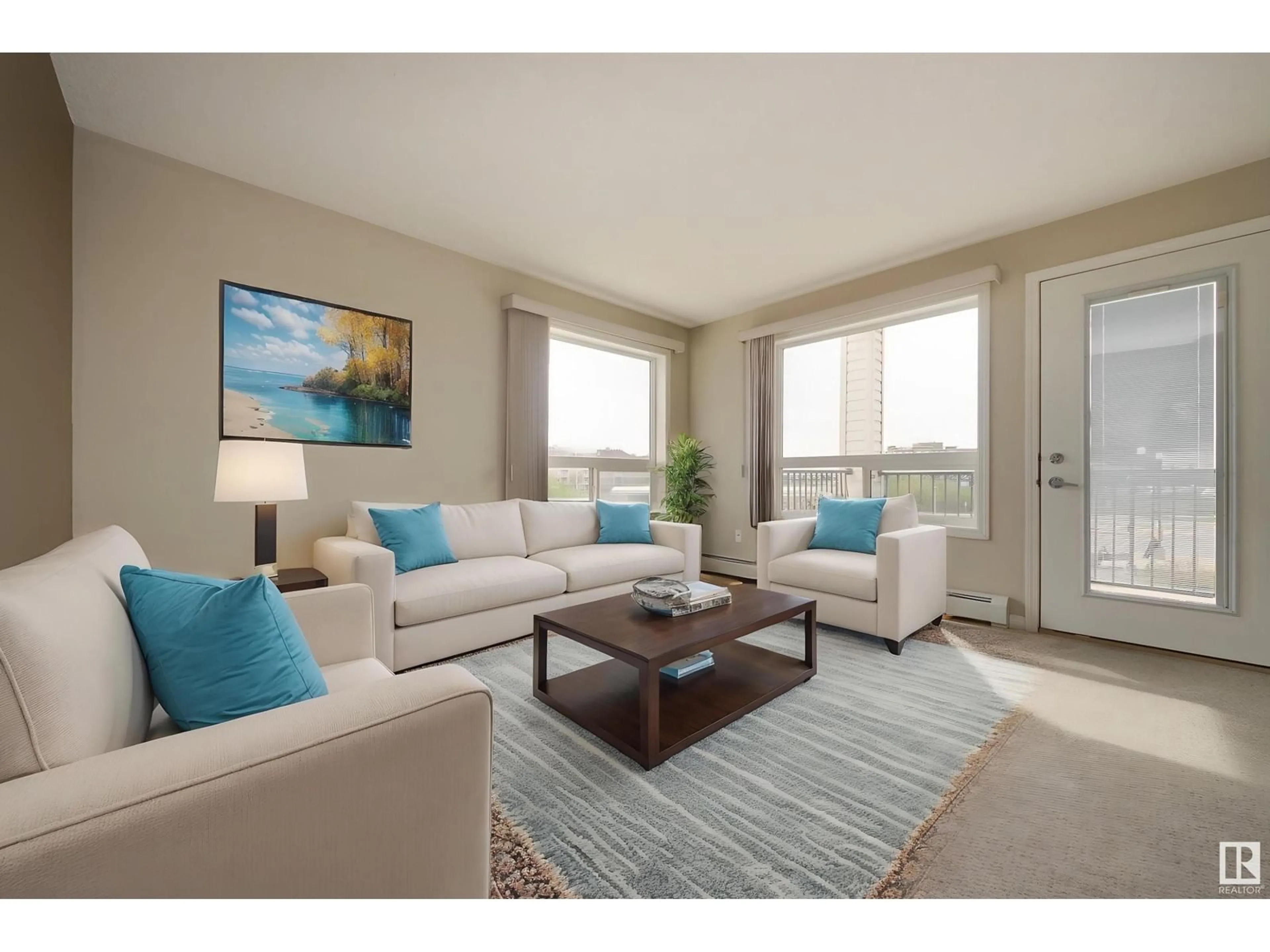 Living room with furniture, unknown for 2206 CLAREVIEW STATION DR, Edmonton Alberta T5Y0E5