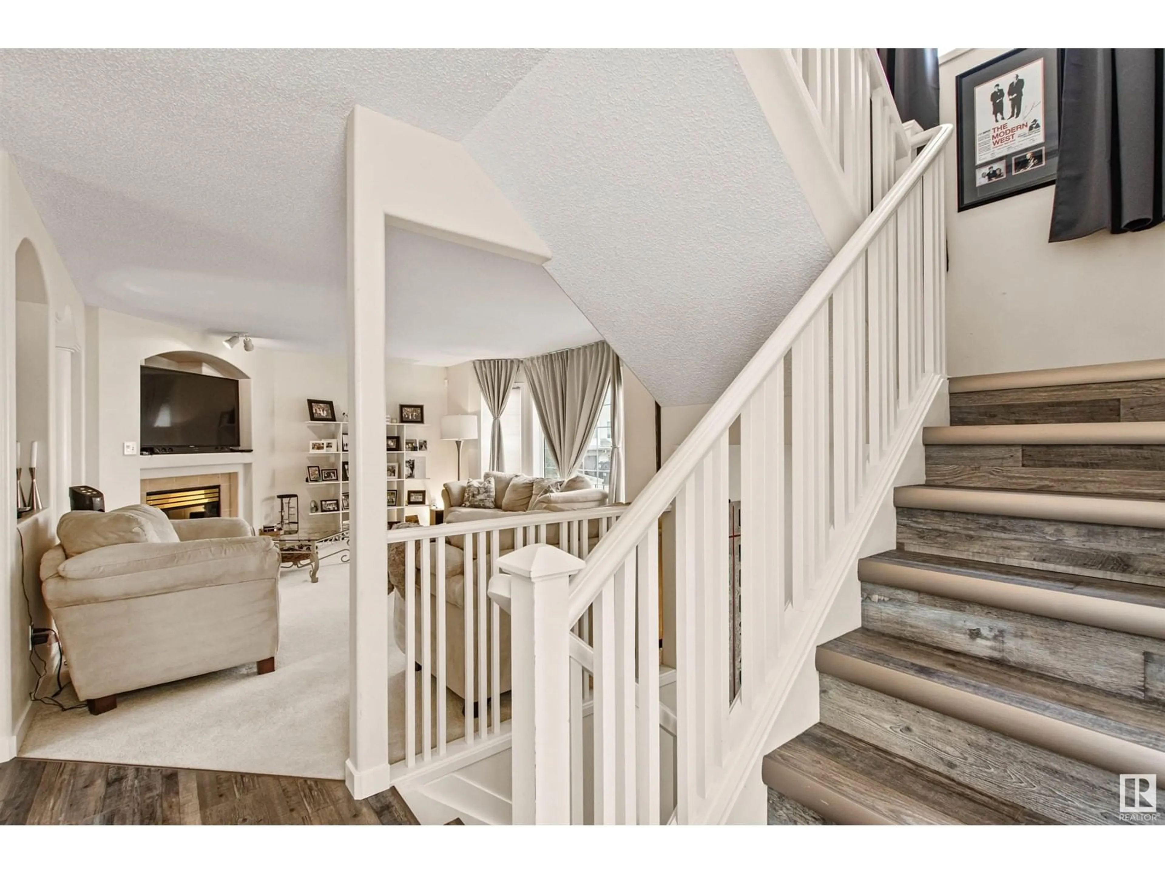 Stairs for #5 - 1237 CARTER CREST RD, Edmonton Alberta T6R2R2