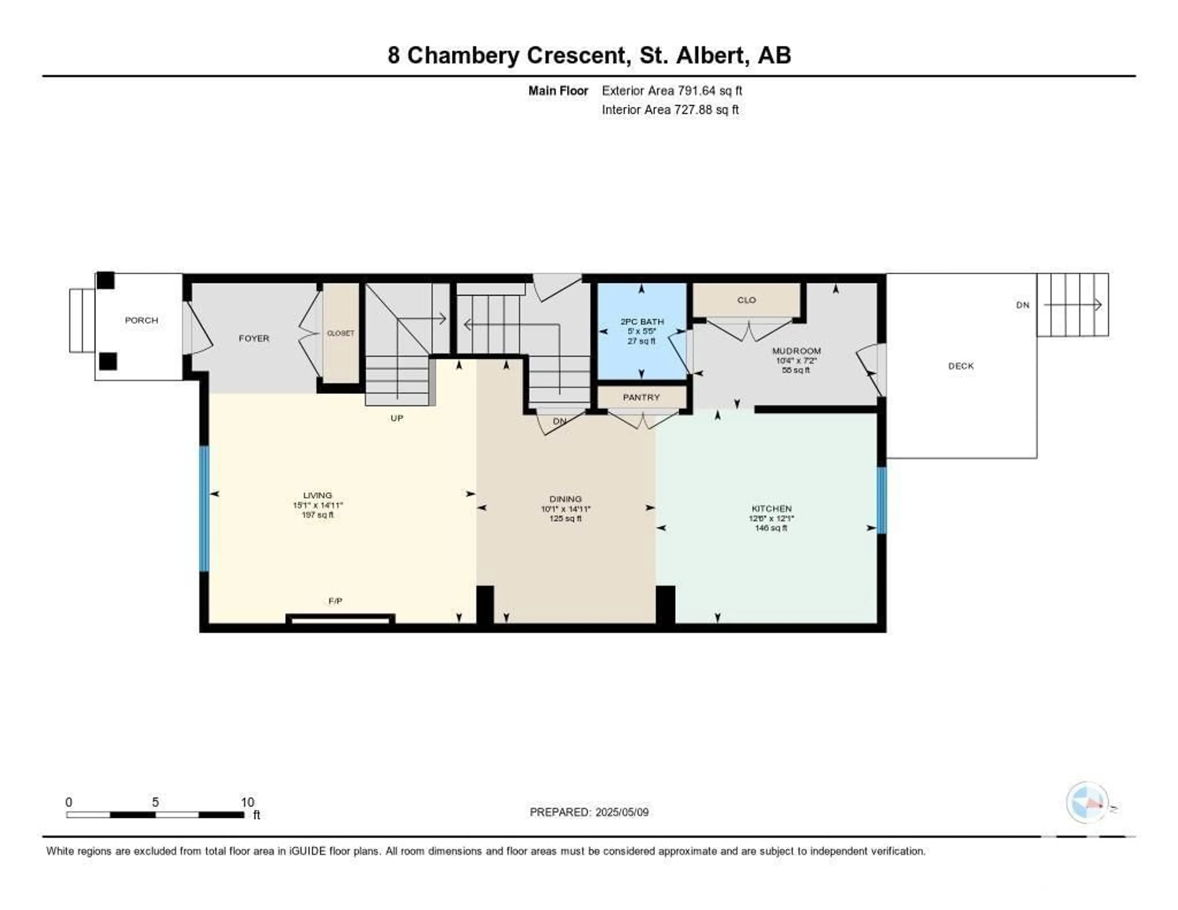 Floor plan for 8 CHAMBERY CR, St. Albert Alberta T8T2C1