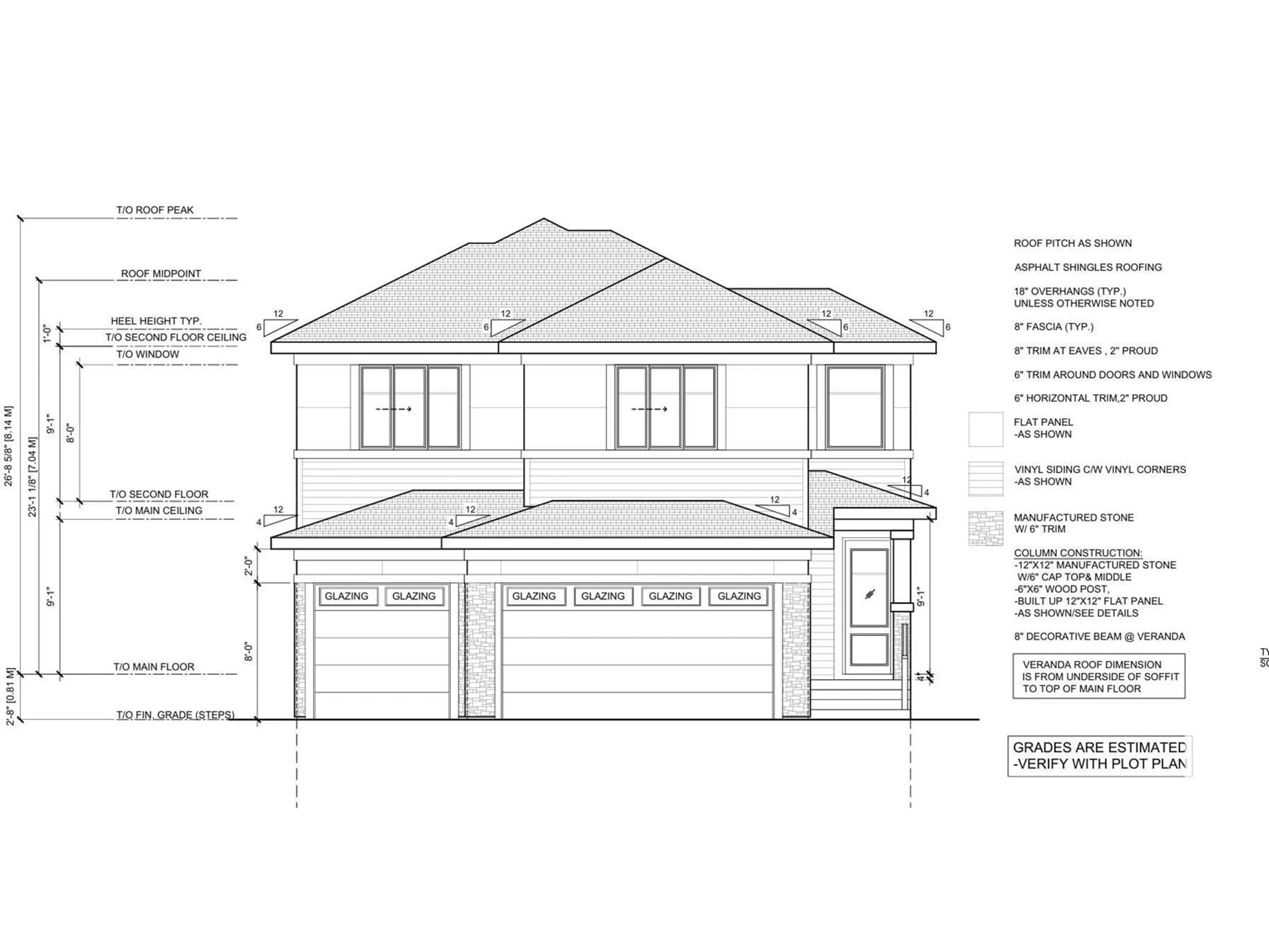 Floor plan for 12 COBBLESTONE GATE, Spruce Grove Alberta T7X4E4