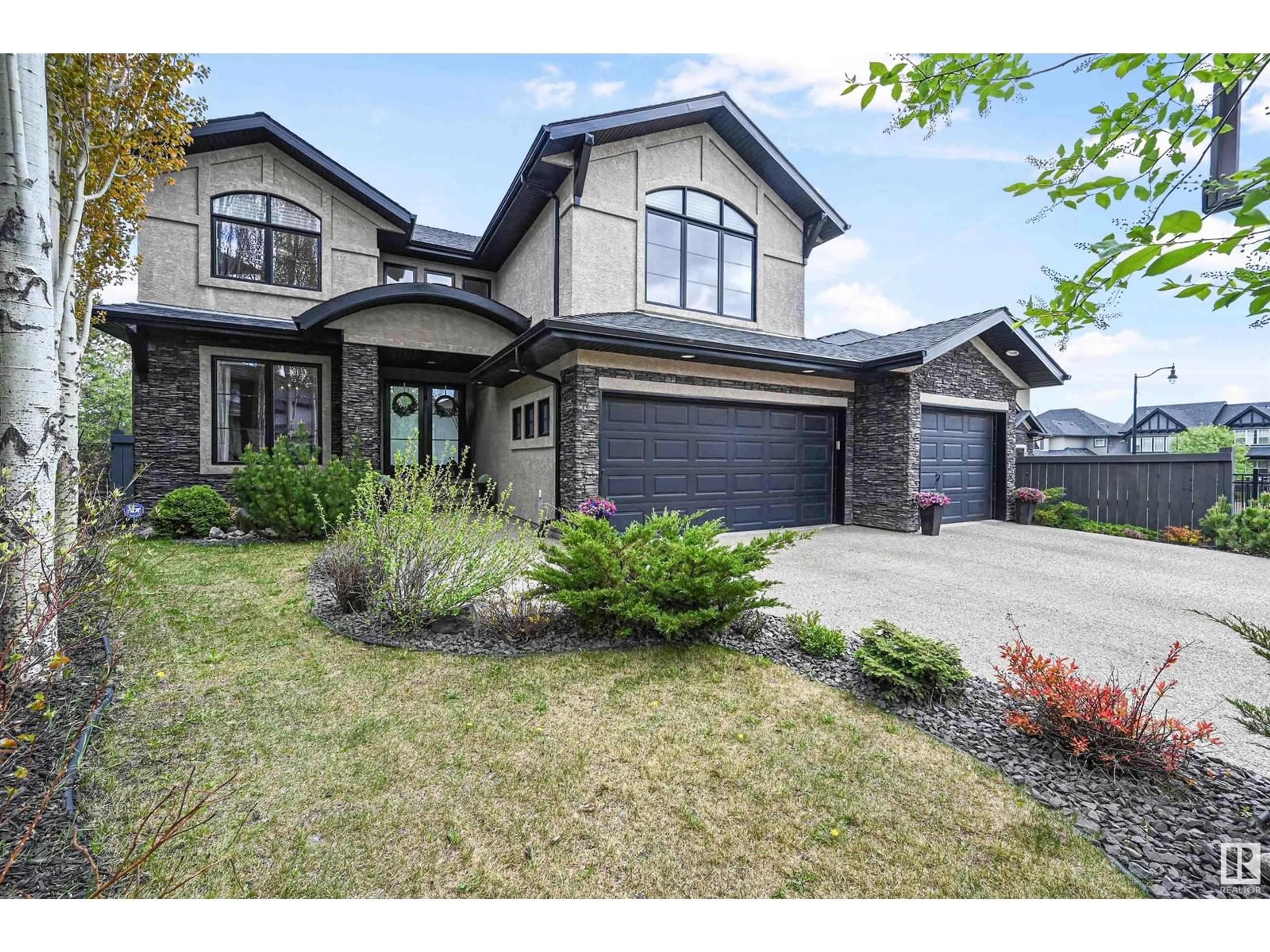 Home with brick exterior material, street for 4370 MCCLUNG CR, Edmonton Alberta T6R0M8