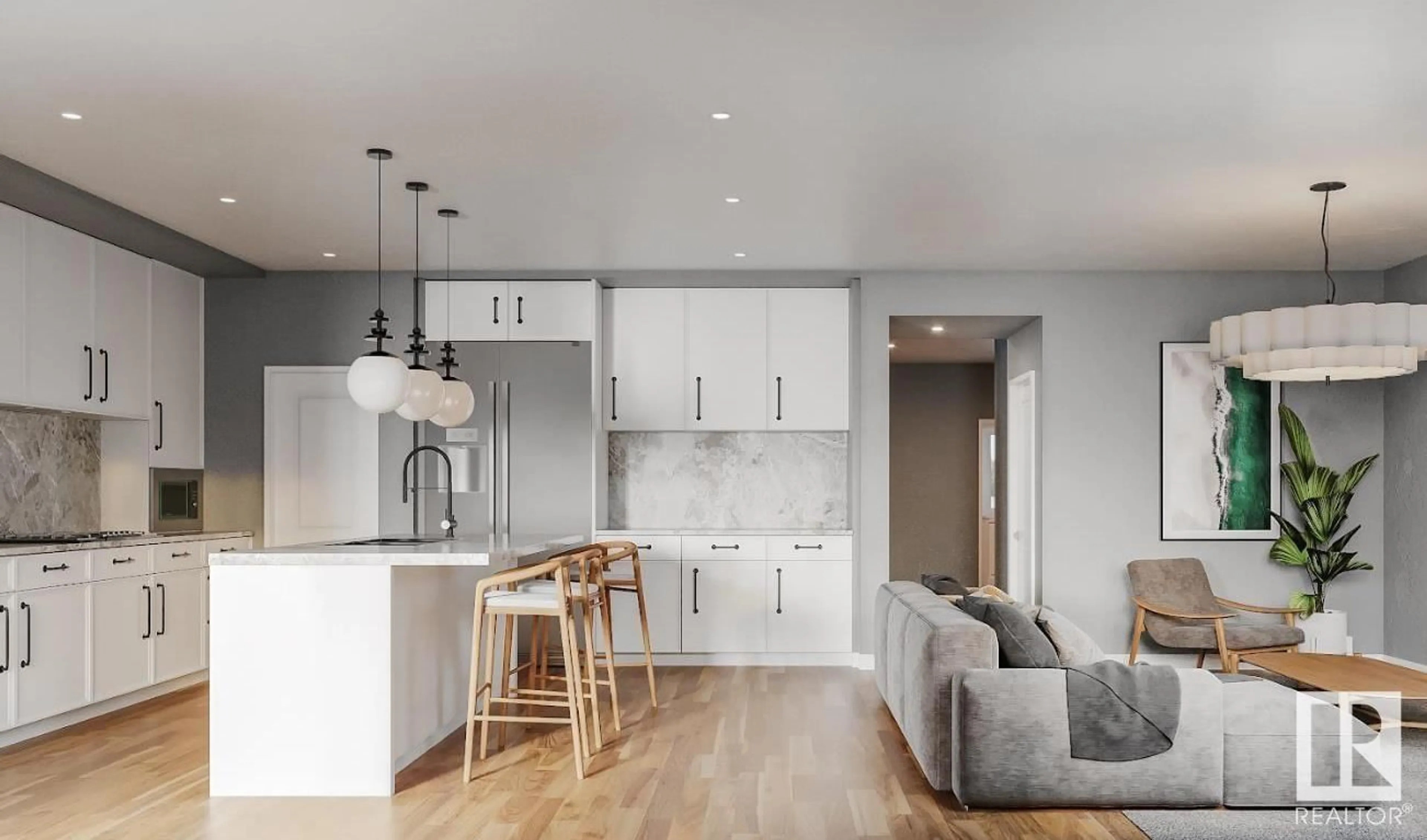 Open concept kitchen, unknown for 80 EDGEFIELD WY, St. Albert Alberta T8T1R8