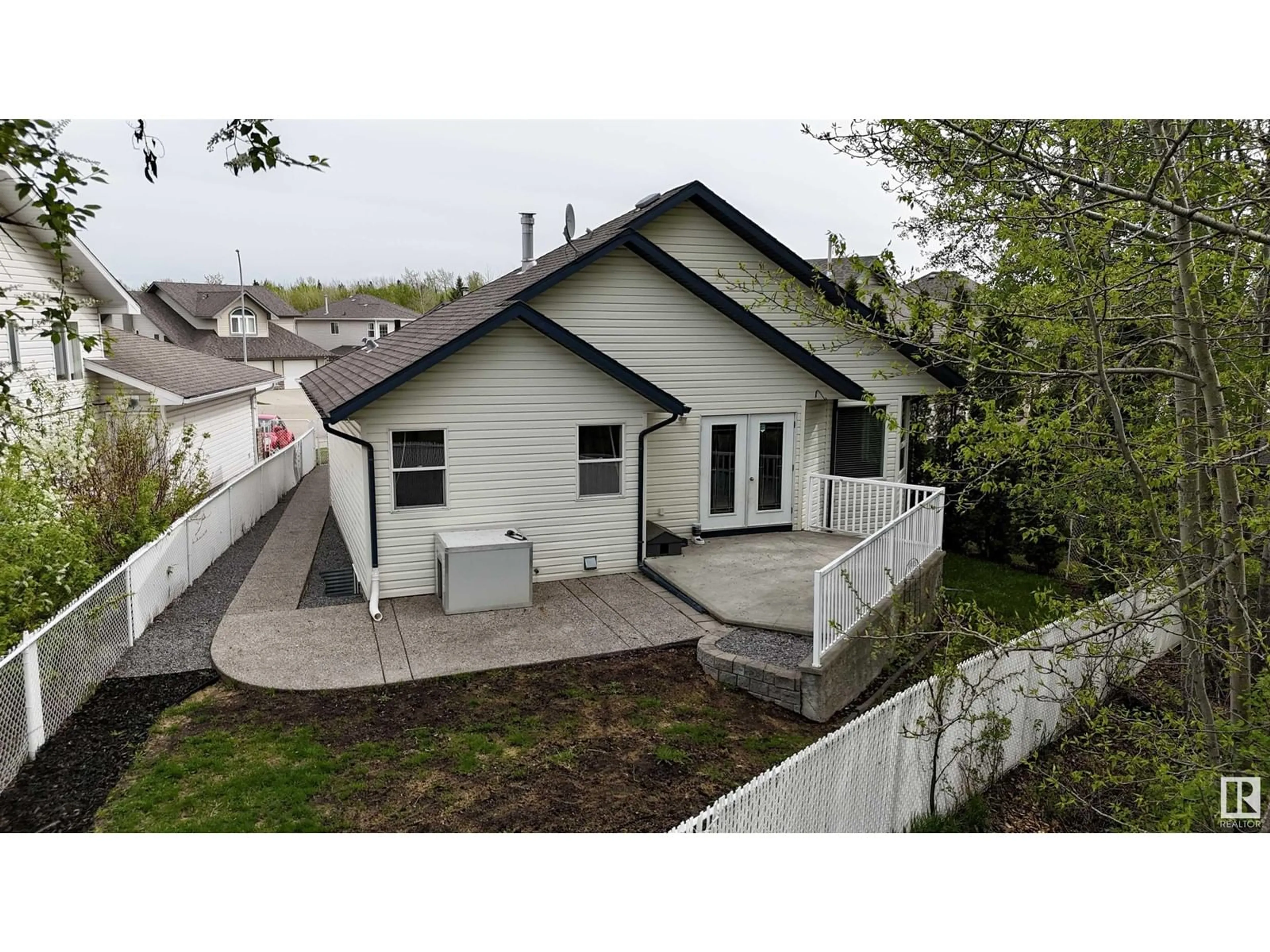 A pic from outside/outdoor area/front of a property/back of a property/a pic from drone, street for 3821 51 AV, Drayton Valley Alberta T7A1T7