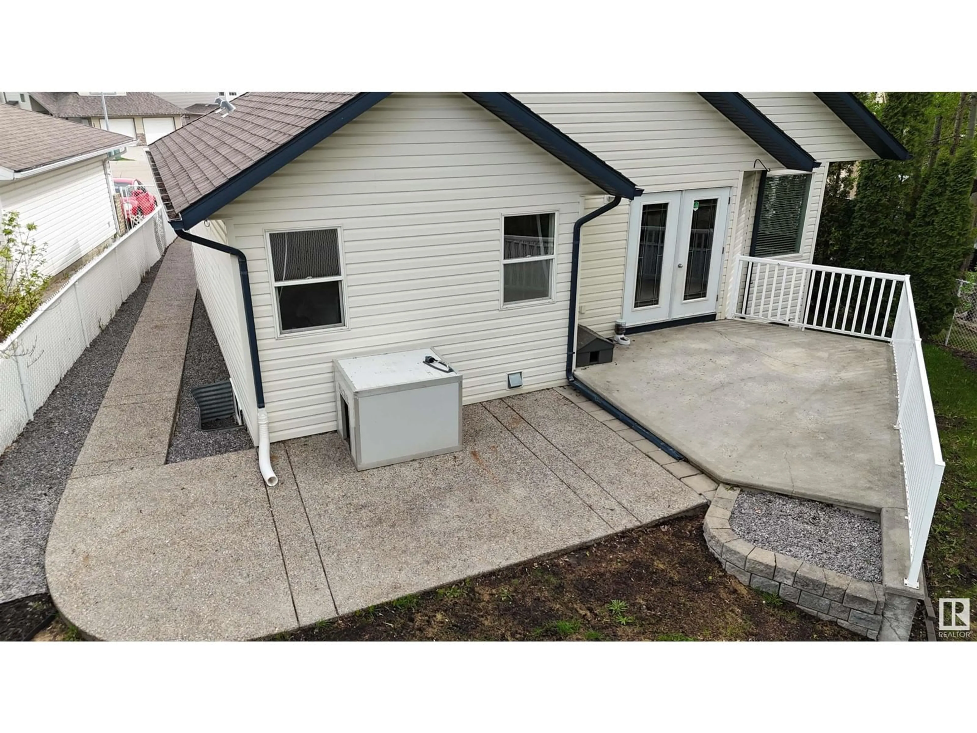 A pic from outside/outdoor area/front of a property/back of a property/a pic from drone, street for 3821 51 AV, Drayton Valley Alberta T7A1T7