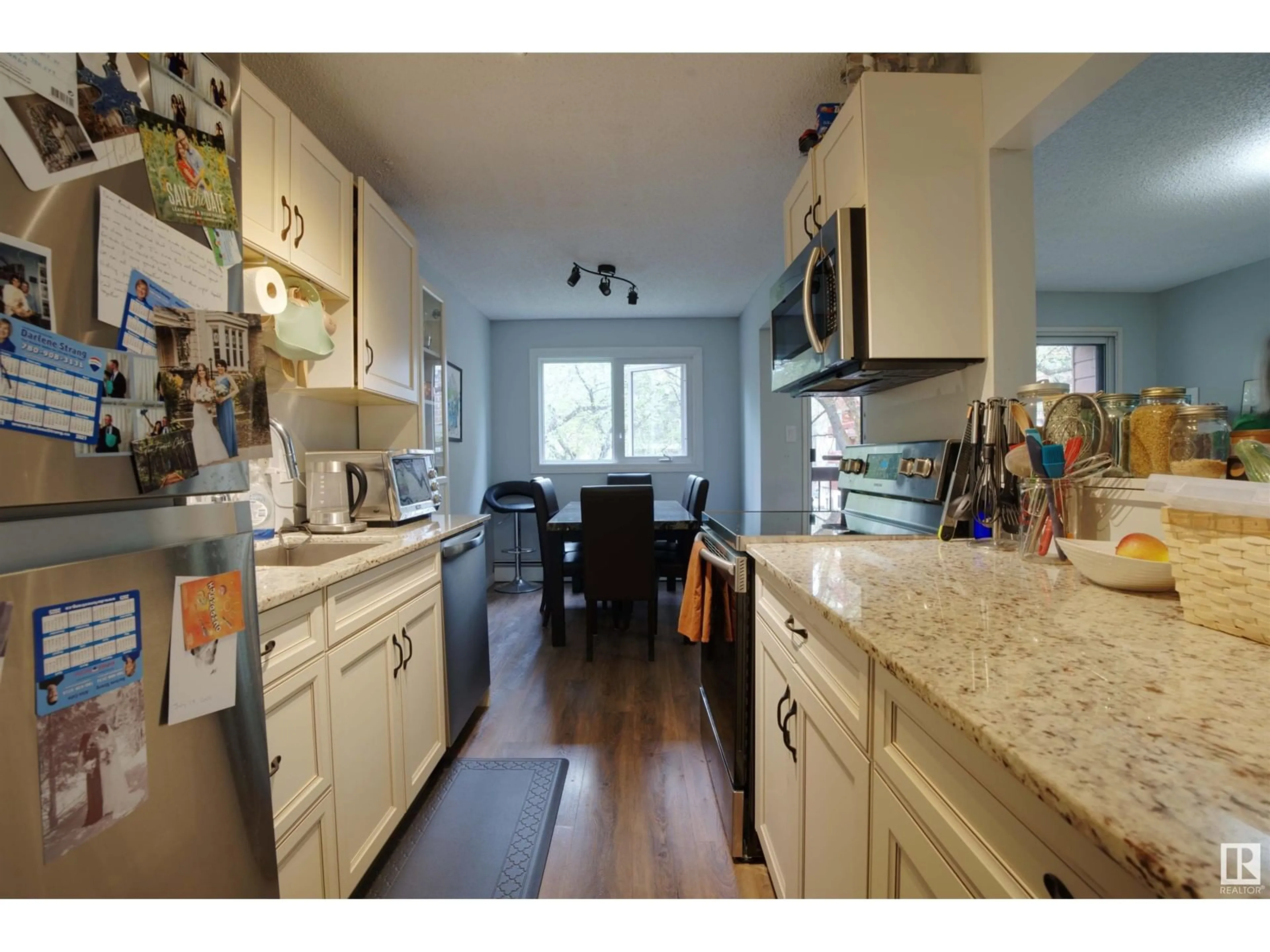 Open concept kitchen, unknown for #21 - 10160 119 ST, Edmonton Alberta T5K1Y9