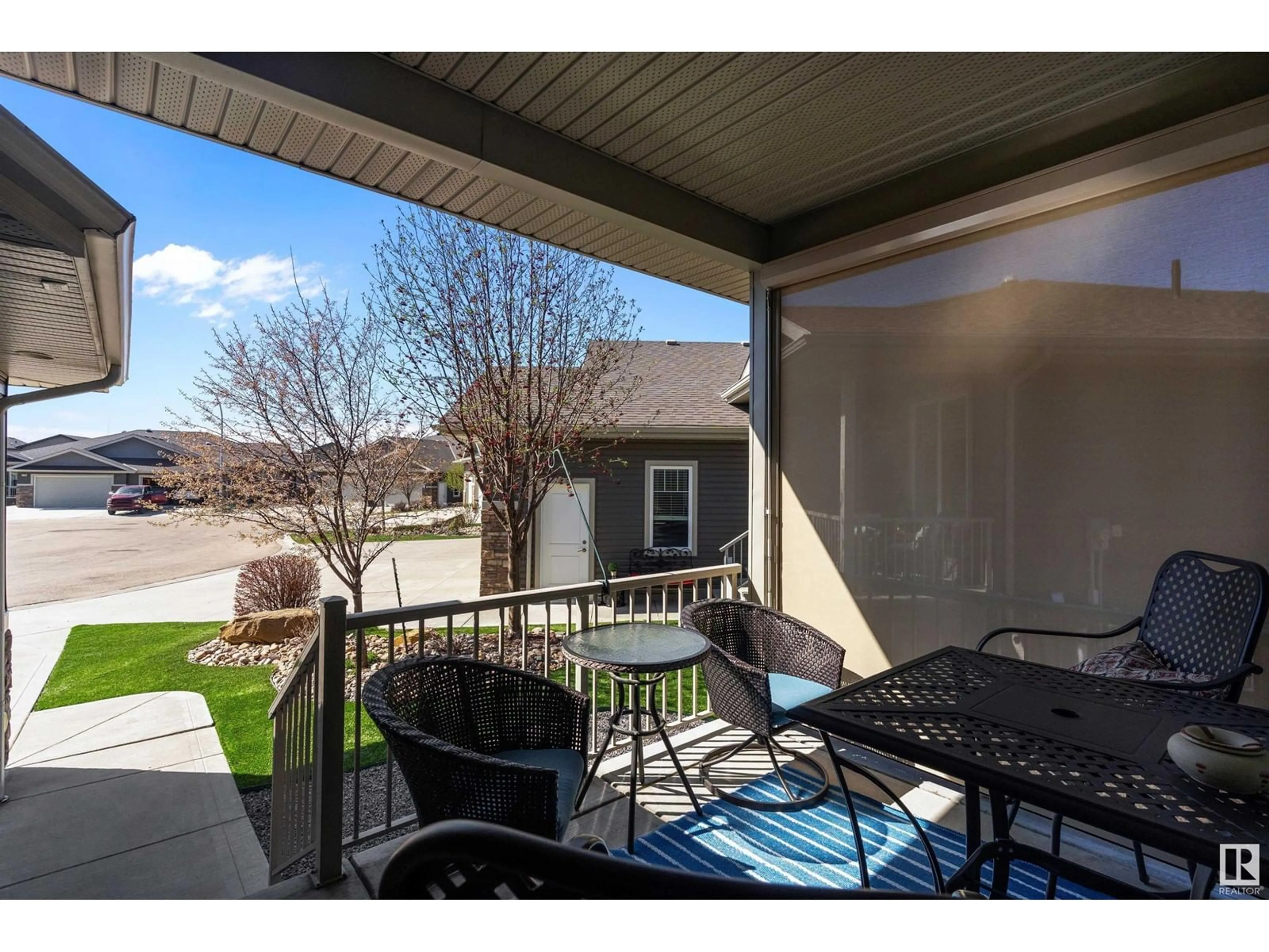 Patio, water/lake/river/ocean view for 12 RIDGEVIEW CL, Fort Saskatchewan Alberta T8L0S2