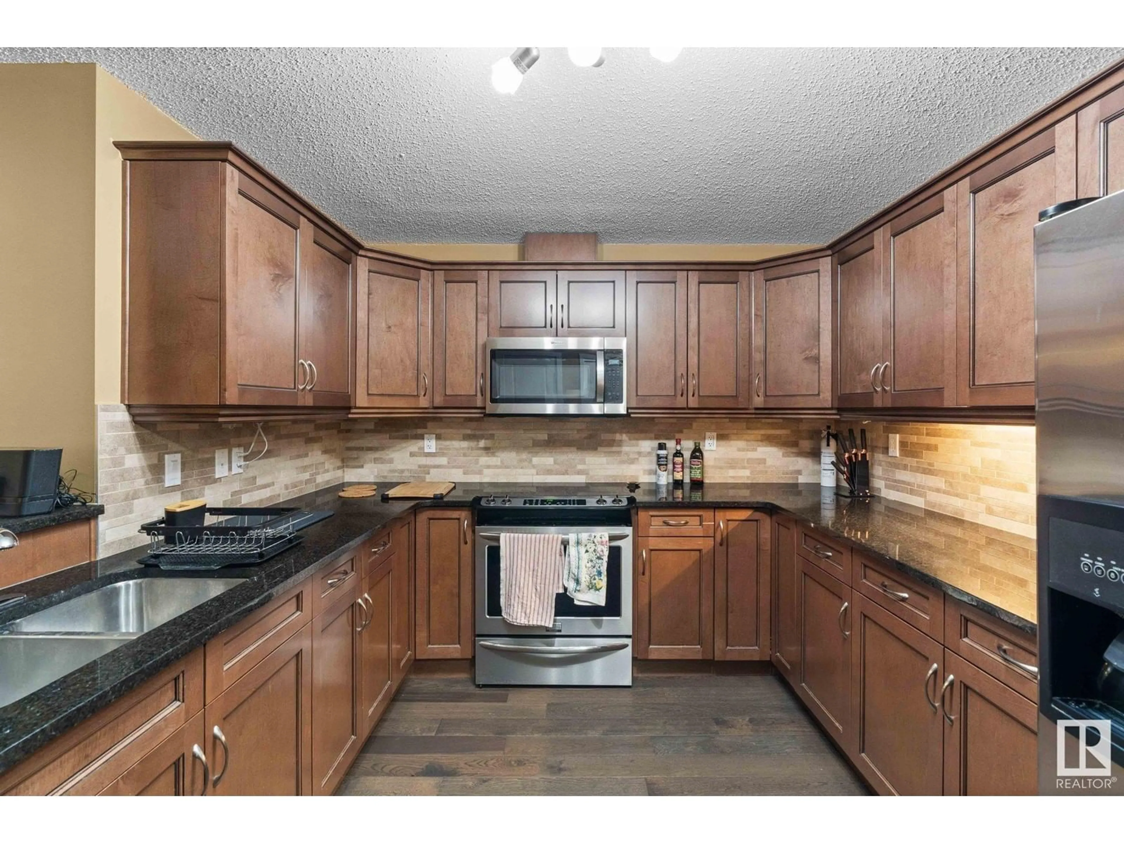 Standard kitchen, unknown for #305 - 7907 109 ST, Edmonton Alberta T6G1C7