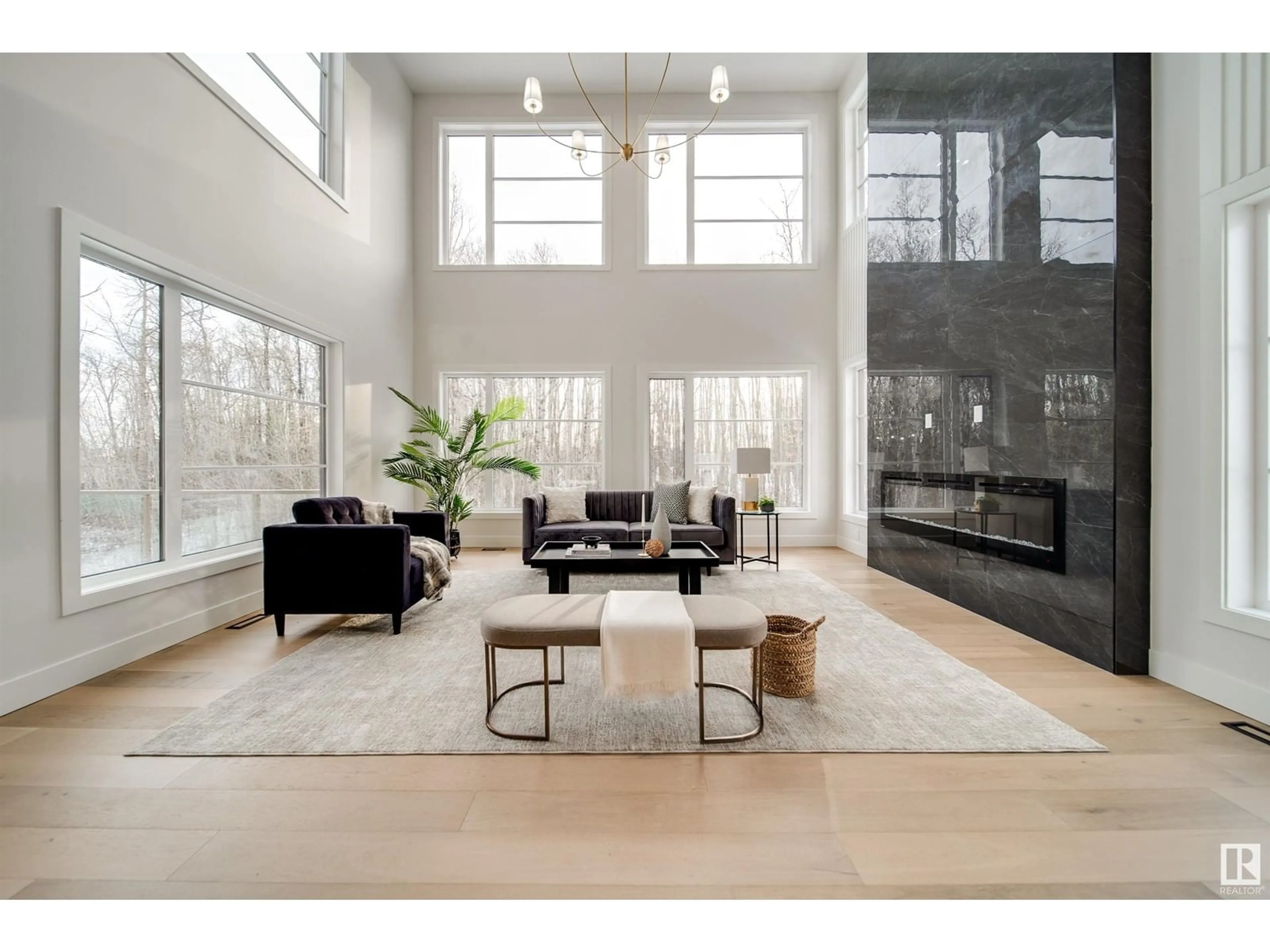 Living room with furniture, unknown for 4003 GINSBURG CR, Edmonton Alberta T5T4V2