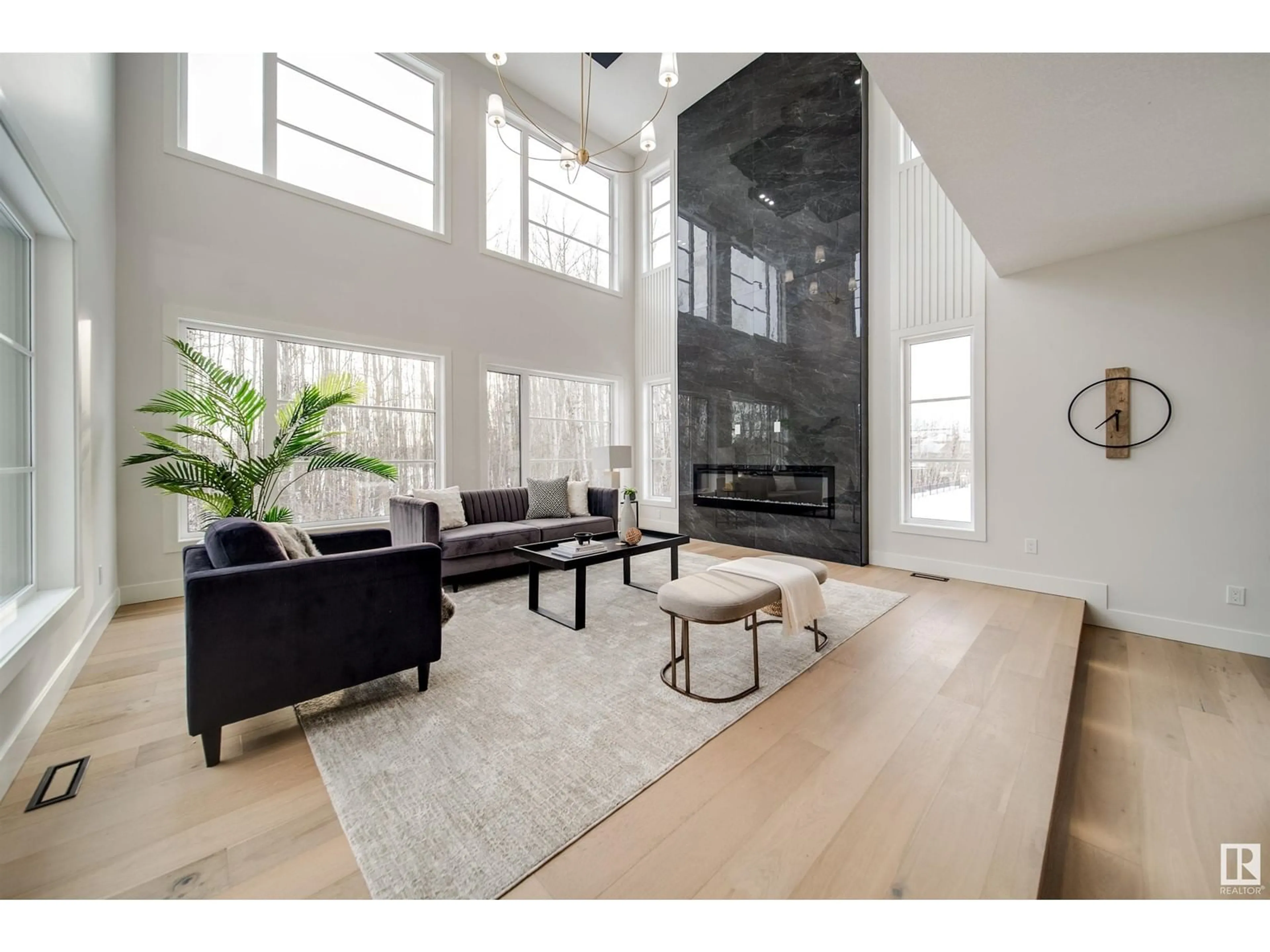 Living room with furniture, unknown for 4003 GINSBURG CR, Edmonton Alberta T5T4V2