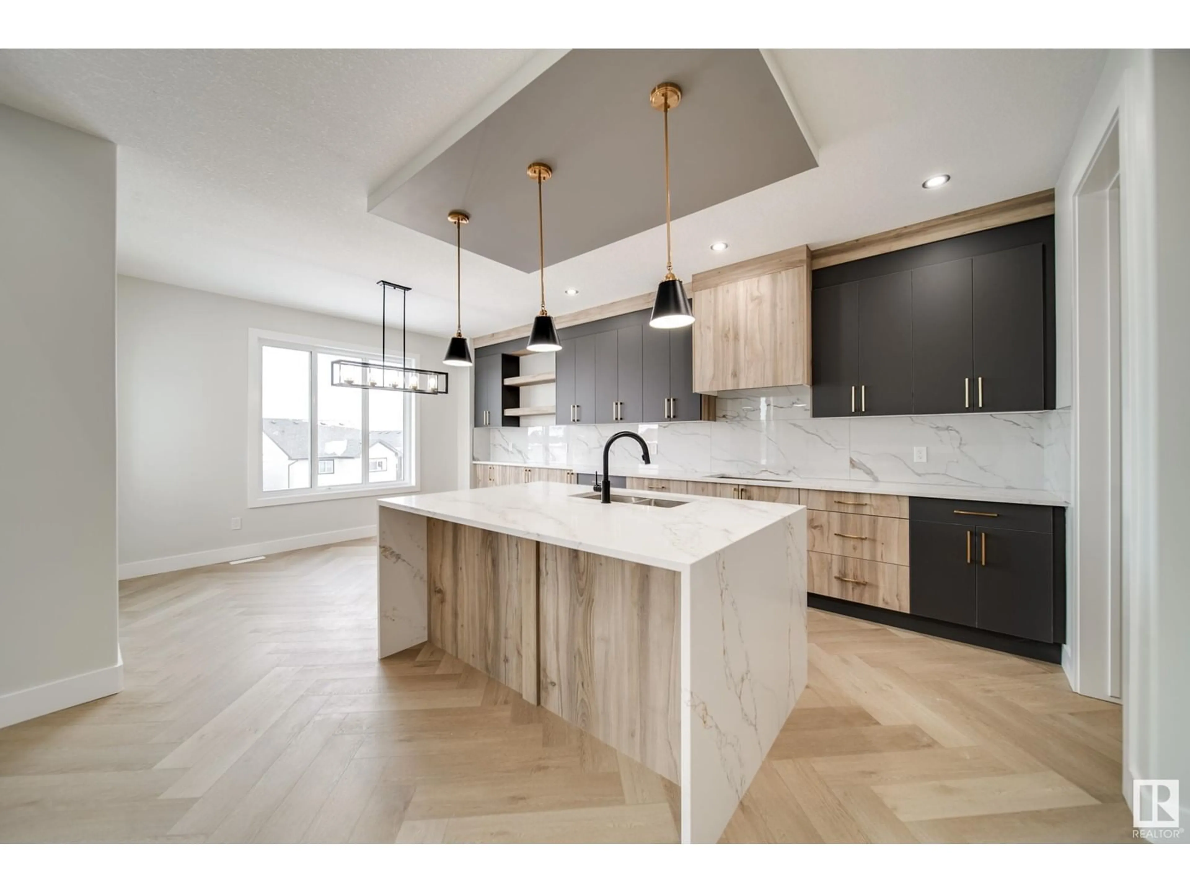Open concept kitchen, unknown for 17043 45 ST, Edmonton Alberta T5Y4C9