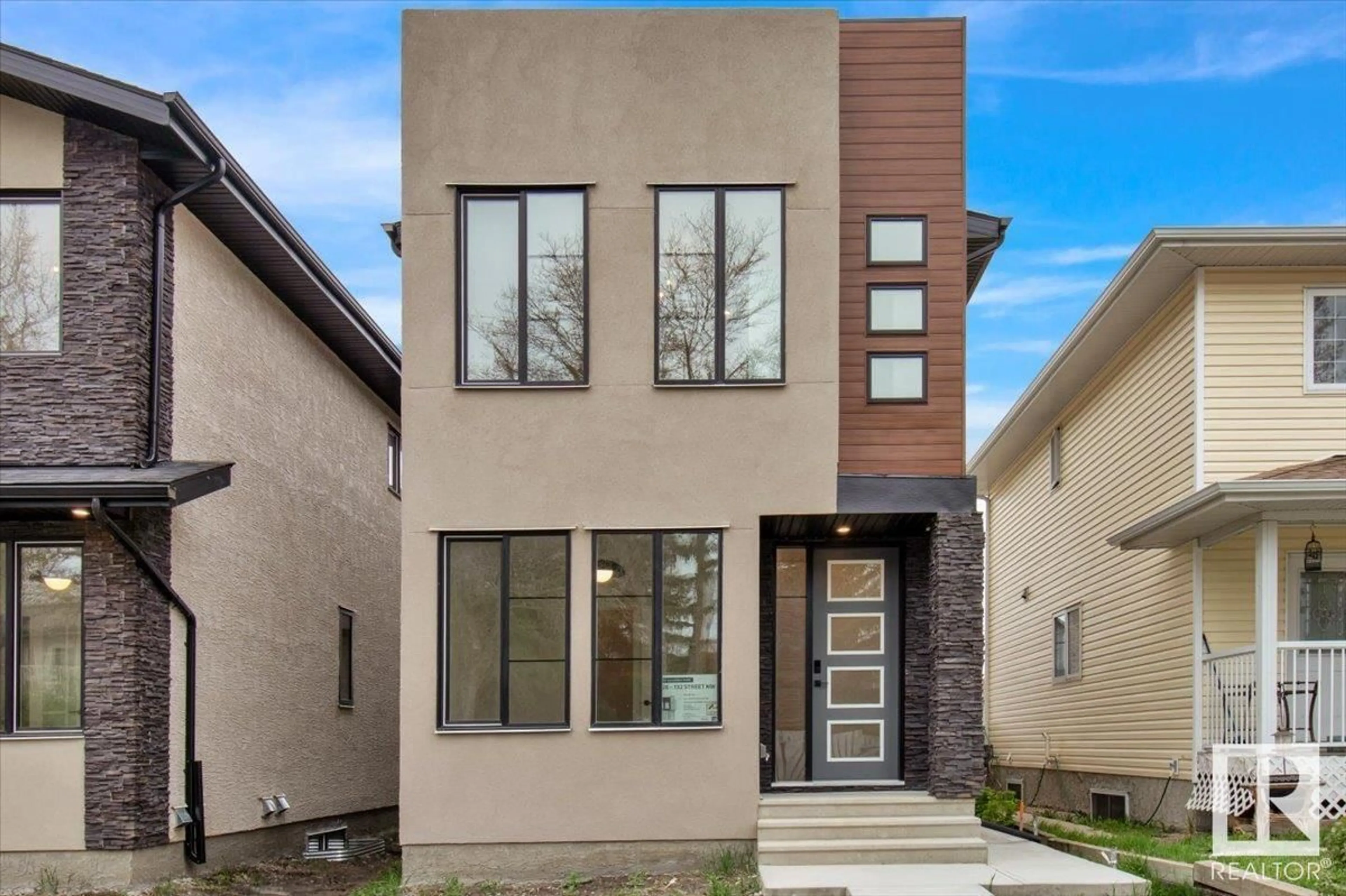 Home with brick exterior material, street for NW - 11126 132 ST, Edmonton Alberta T5M1E5
