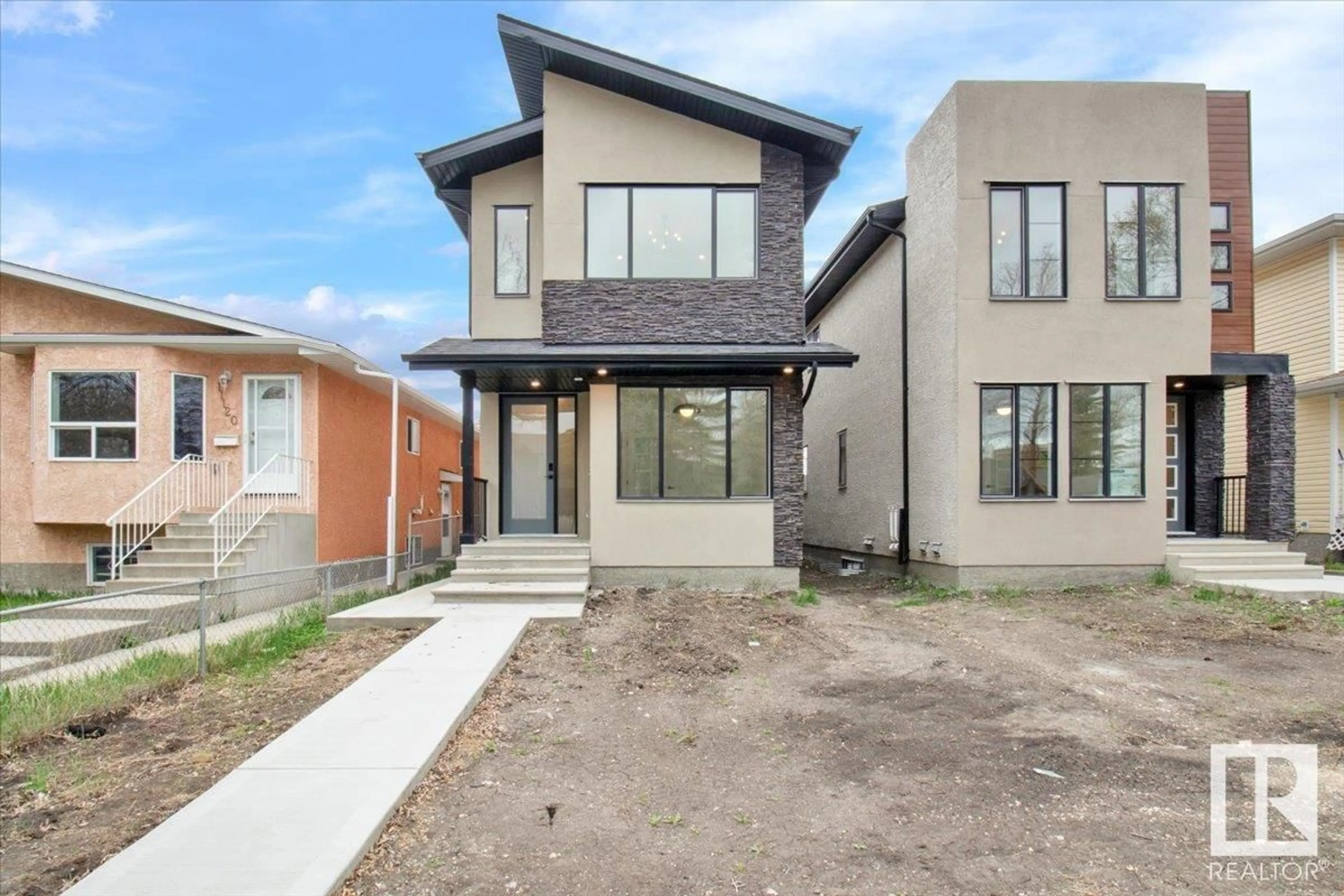 Home with brick exterior material, street for 11124 132 ST, Edmonton Alberta T5M1E5