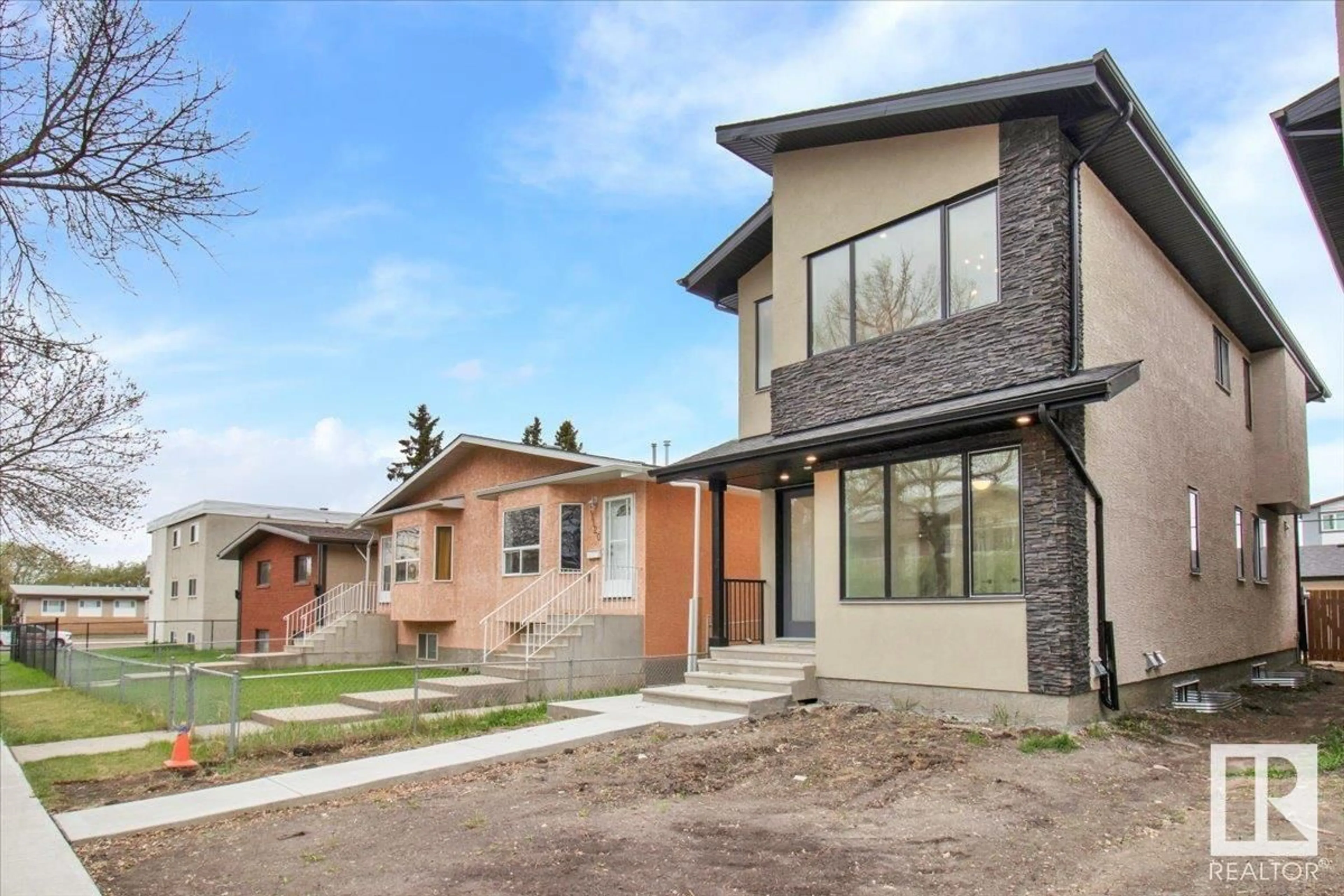Home with brick exterior material, street for 11124 132 ST, Edmonton Alberta T5M1E5