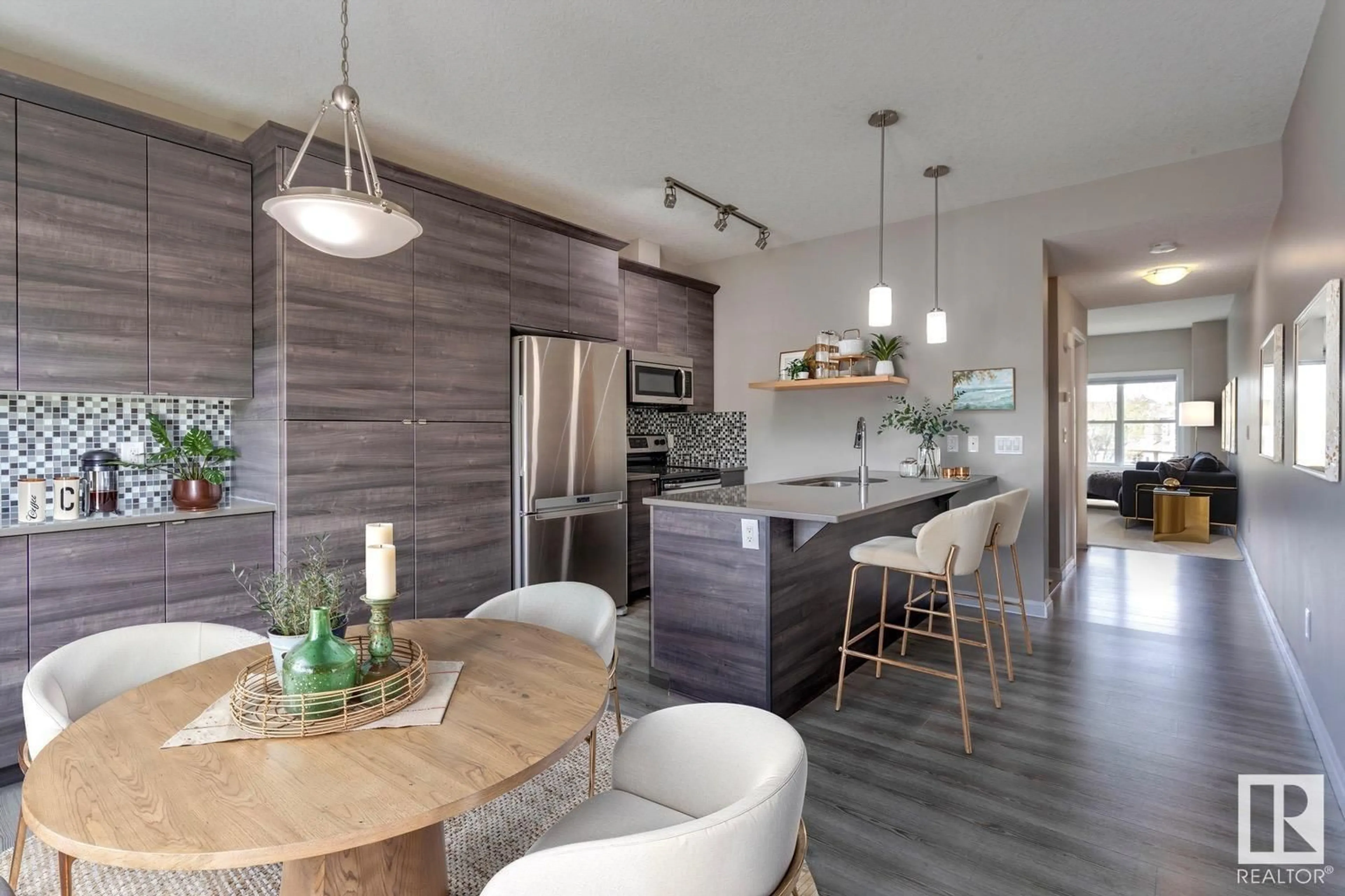 Open concept kitchen, unknown for #30 - 3710 ALLAN DR, Edmonton Alberta T6W2C4