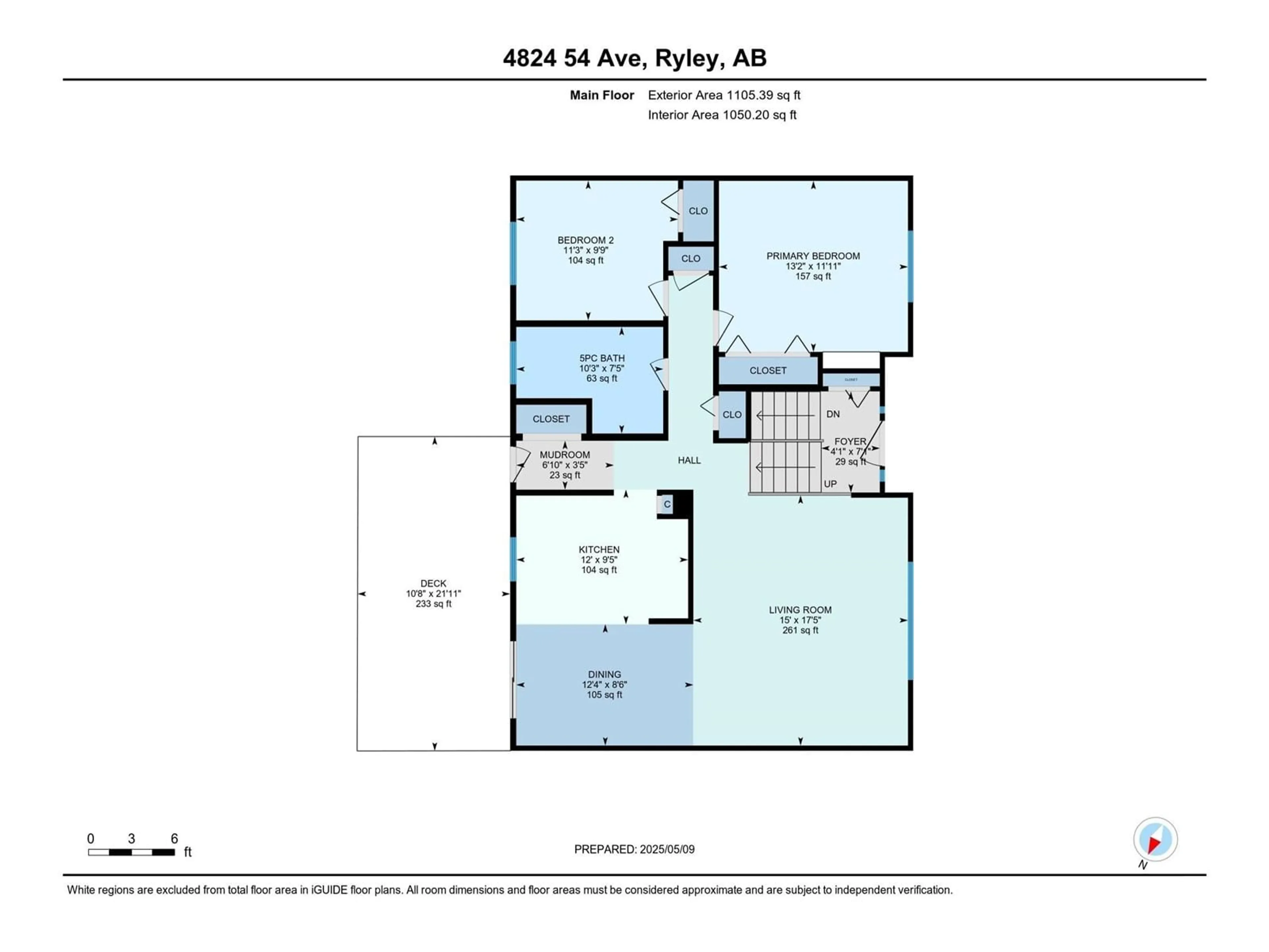 Floor plan for 4824 54 AV, Ryley Alberta T0B4A0