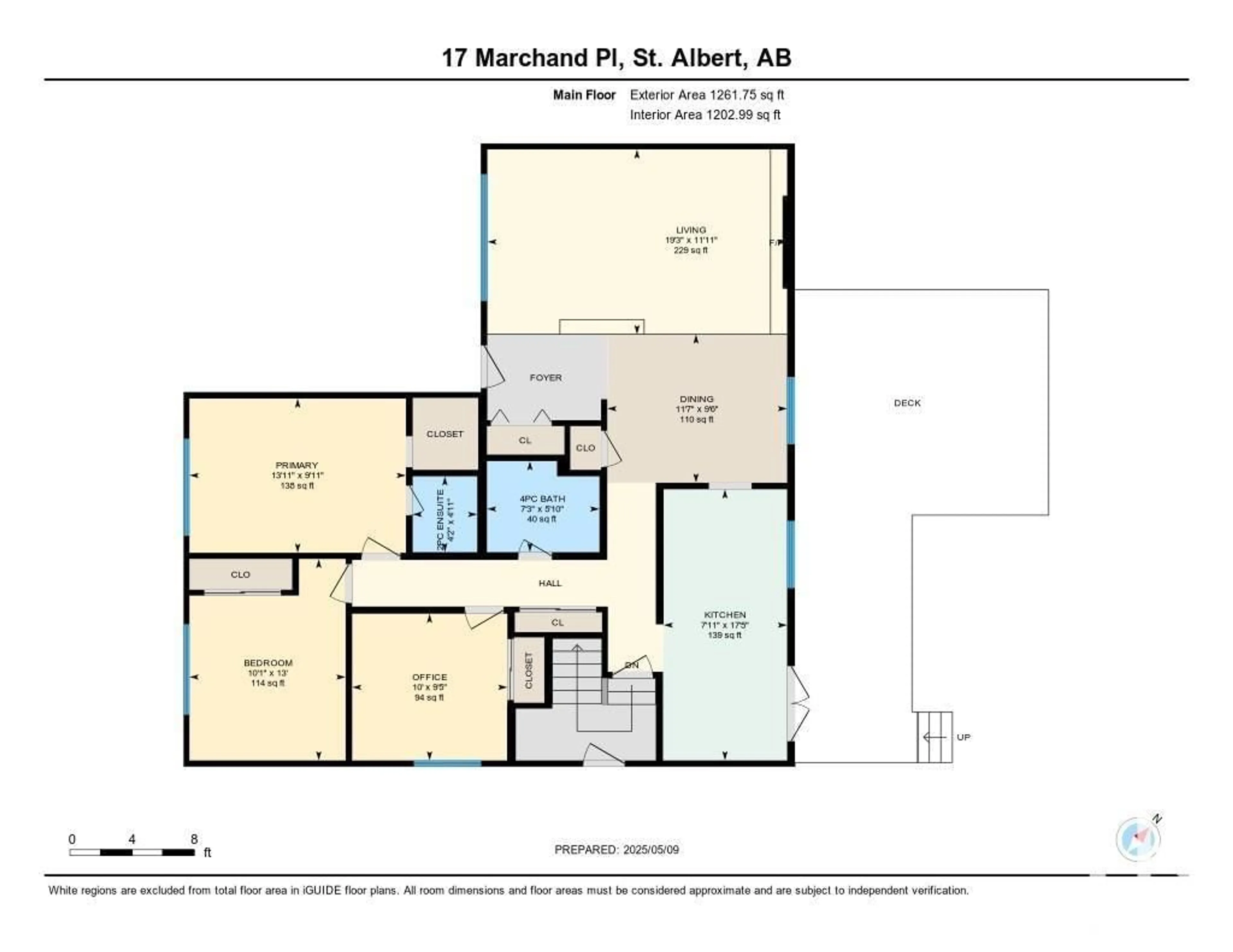 Floor plan for 17 MARCHAND PL, St. Albert Alberta T8N1L7