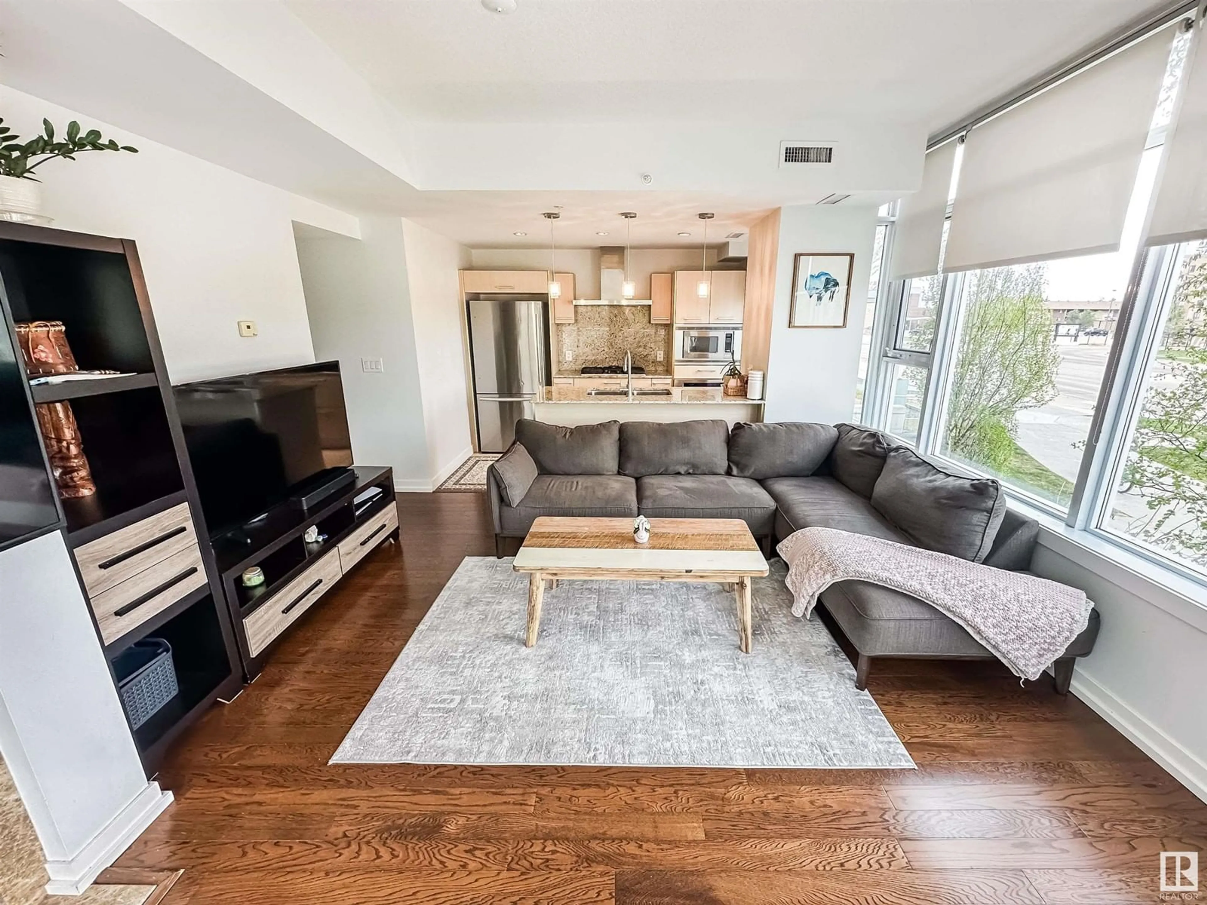 Living room with furniture, unknown for #107 - 2612 109 ST, Edmonton Alberta T6J3T1