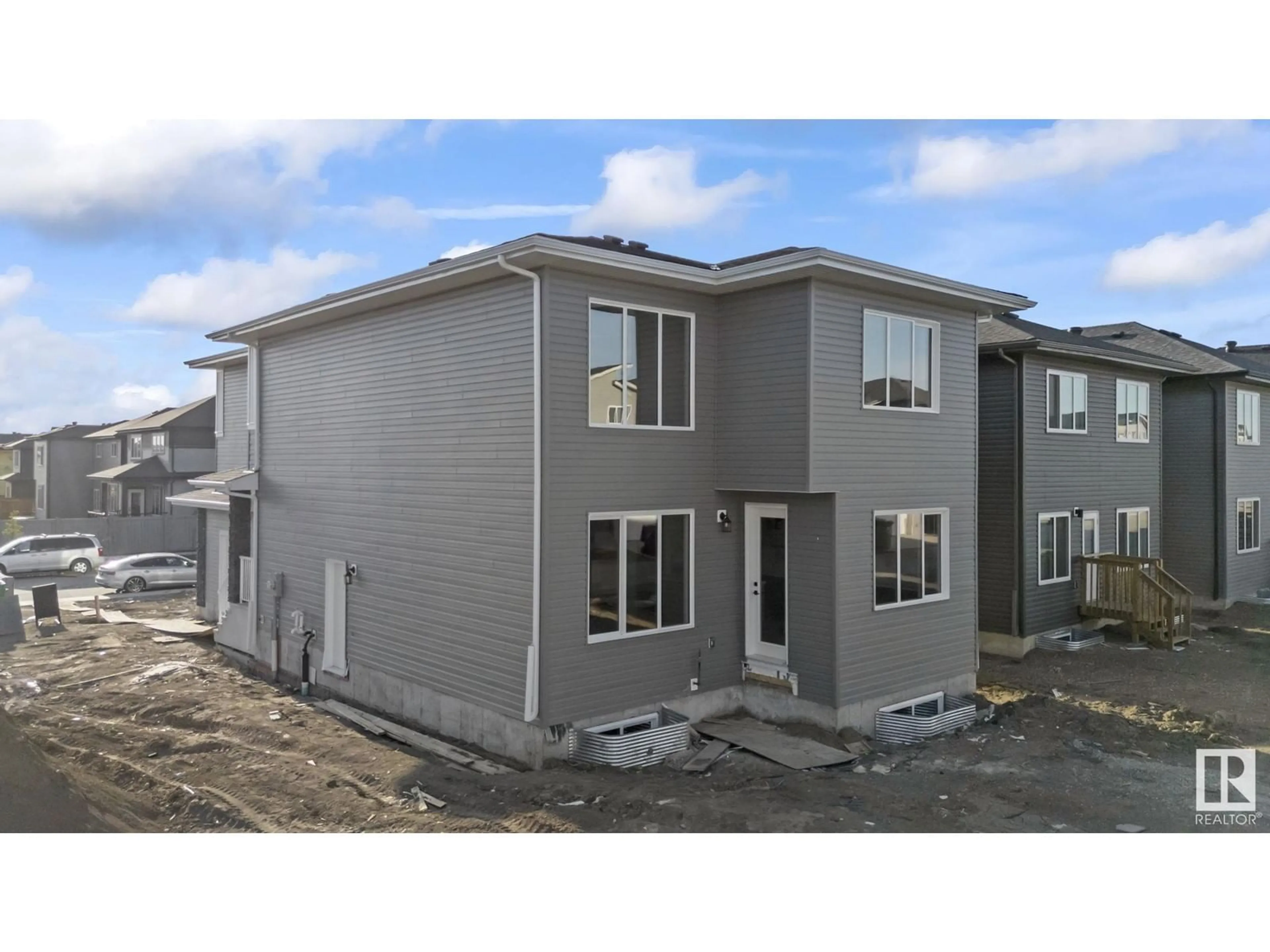 Home with vinyl exterior material, building for 4007 39 ST, Beaumont Alberta T4X3B5