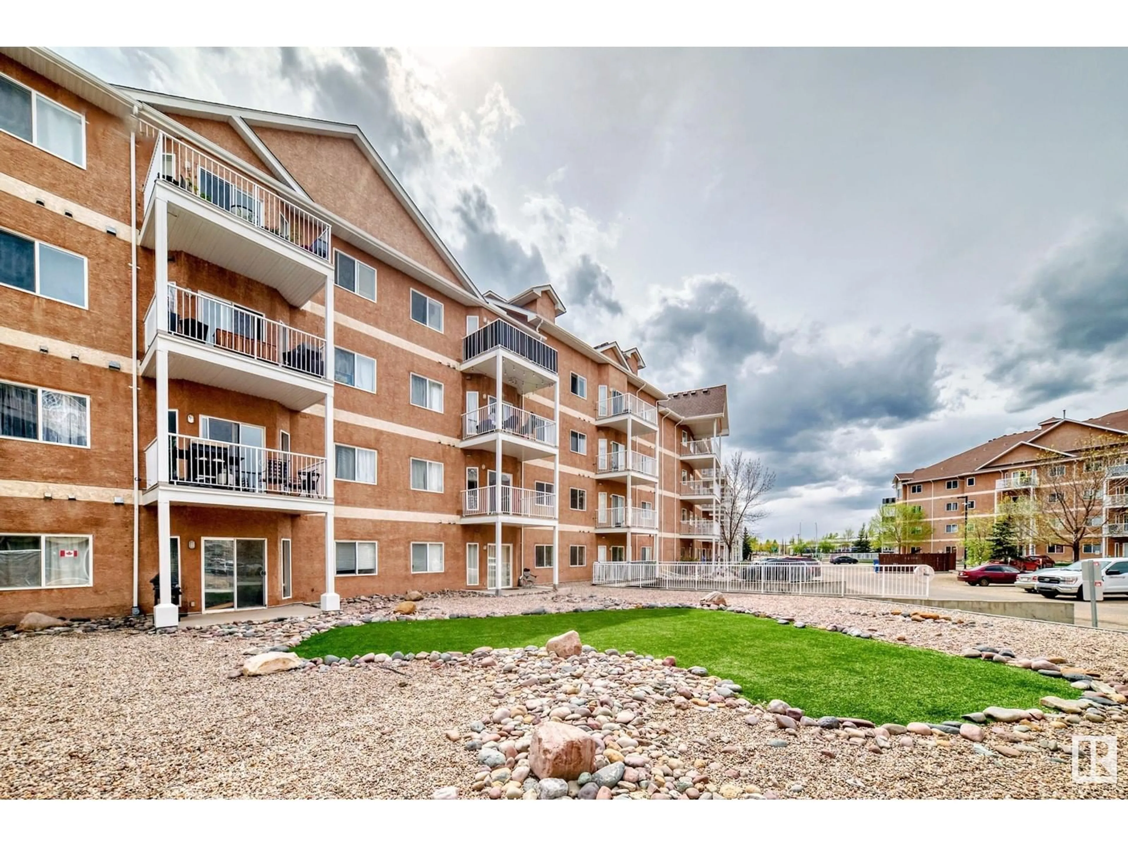 Patio, water/lake/river/ocean view for 4304 - 423 139 AV, Edmonton Alberta T5Y0H6