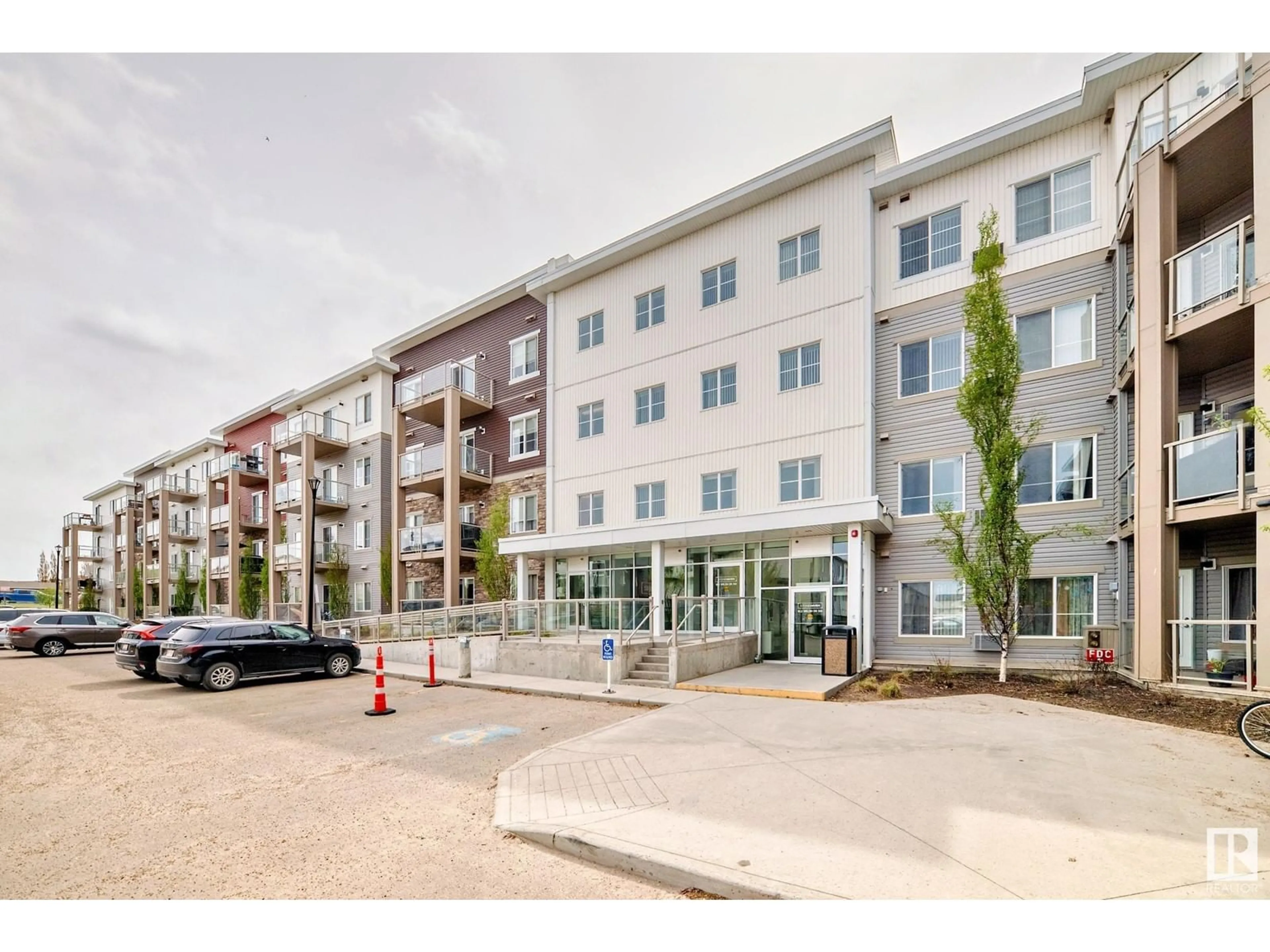 Patio, building for #208 - 812 WELSH DR, Edmonton Alberta T6X1Y7