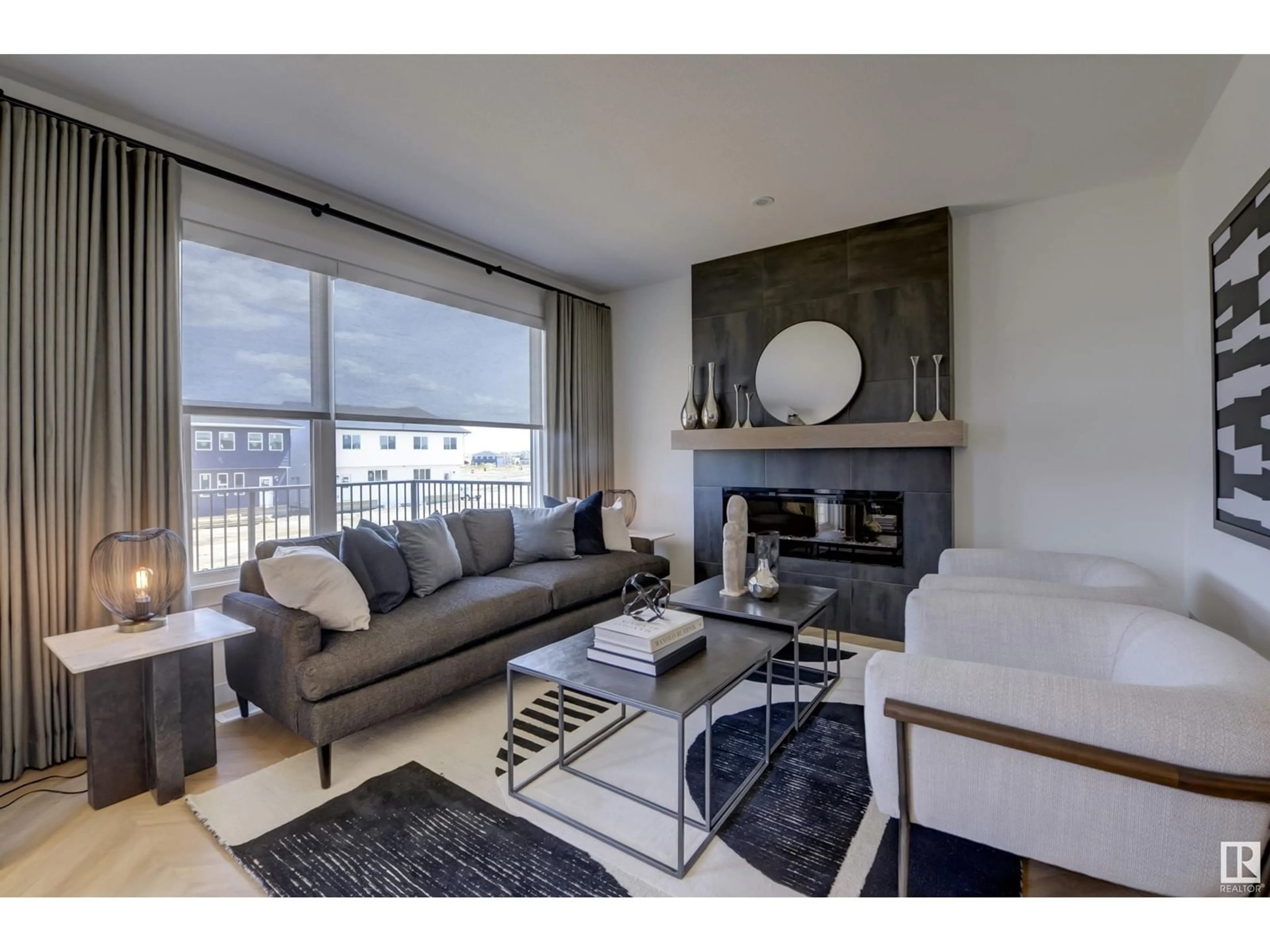 Living room with furniture, unknown for LI NW - 3545 ERLANGER LINK, Edmonton Alberta T6M1J5