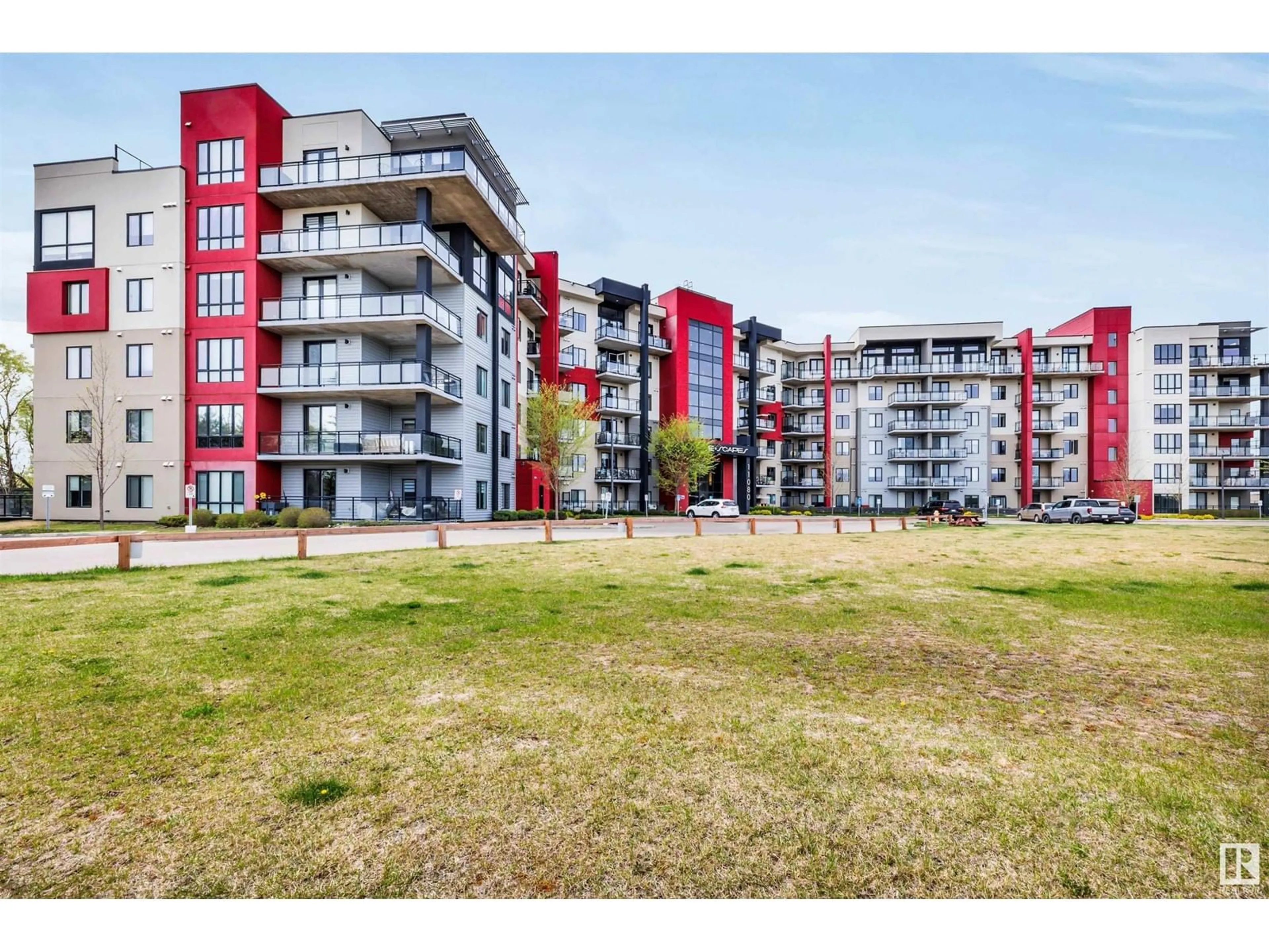 A pic from outside/outdoor area/front of a property/back of a property/a pic from drone, unknown for #507 - 11080 ELLERSLIE RD, Edmonton Alberta T6W2C2