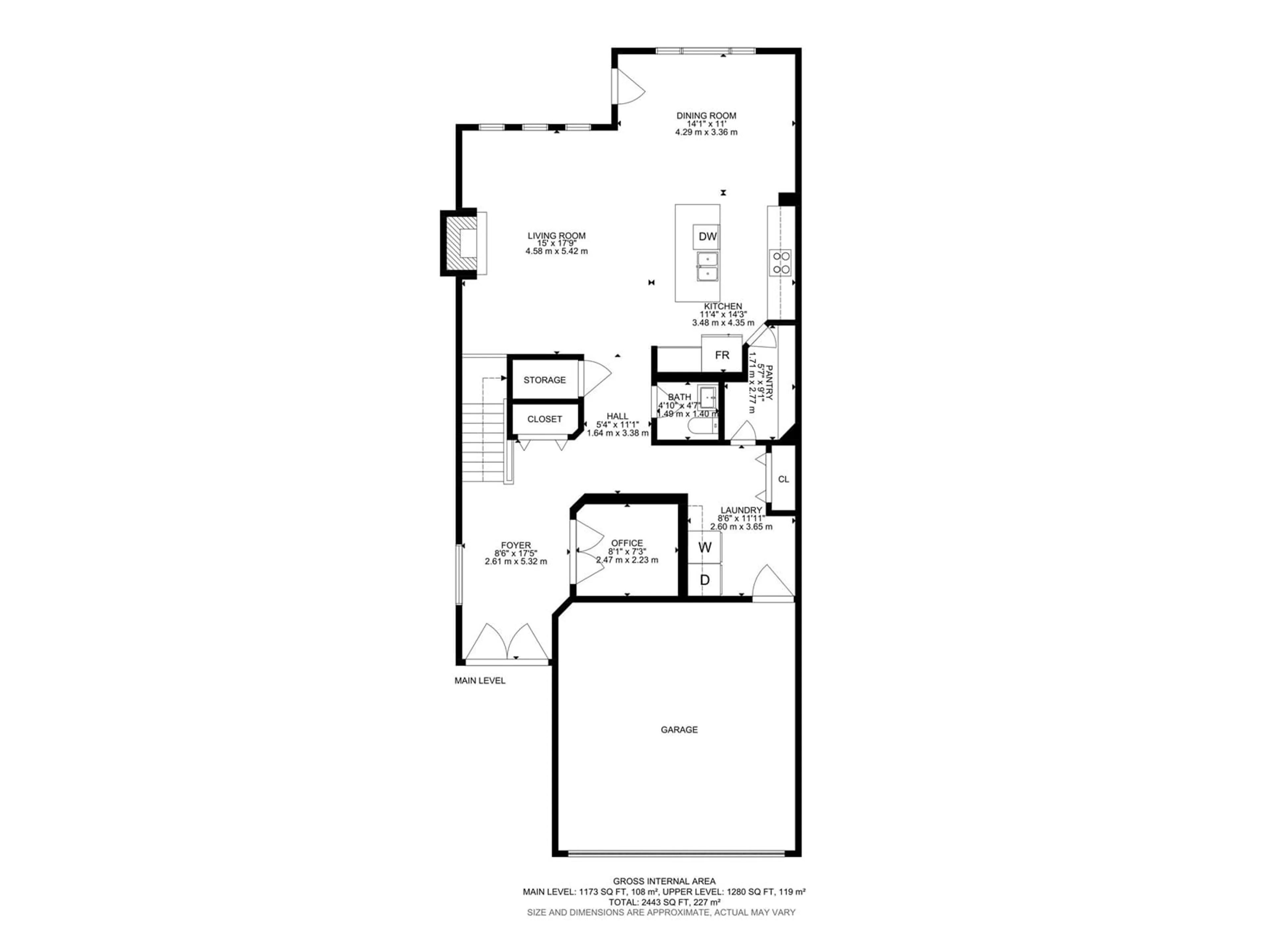 Floor plan for 3 SANDALWOOD PL, Leduc Alberta T9E1C2