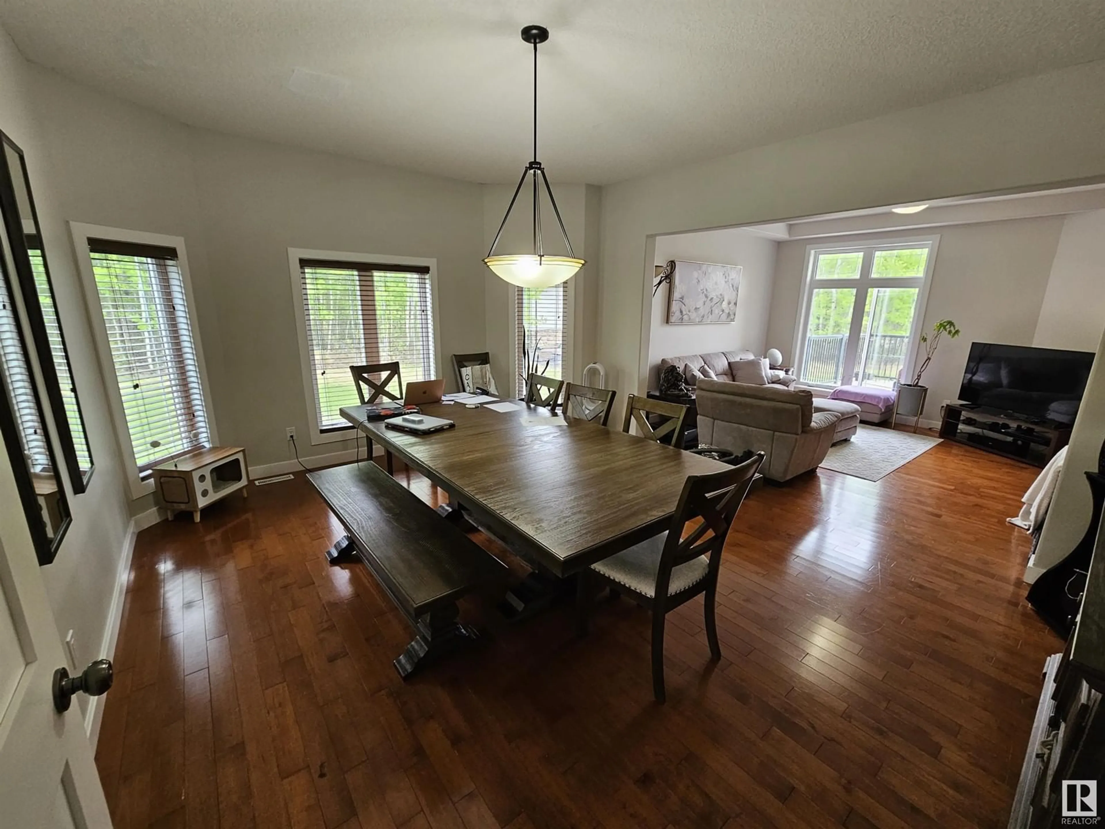 Dining room, unknown for 92 RGE ROAD 273 RGE ROAD, Rural Parkland County Alberta T7X4B4