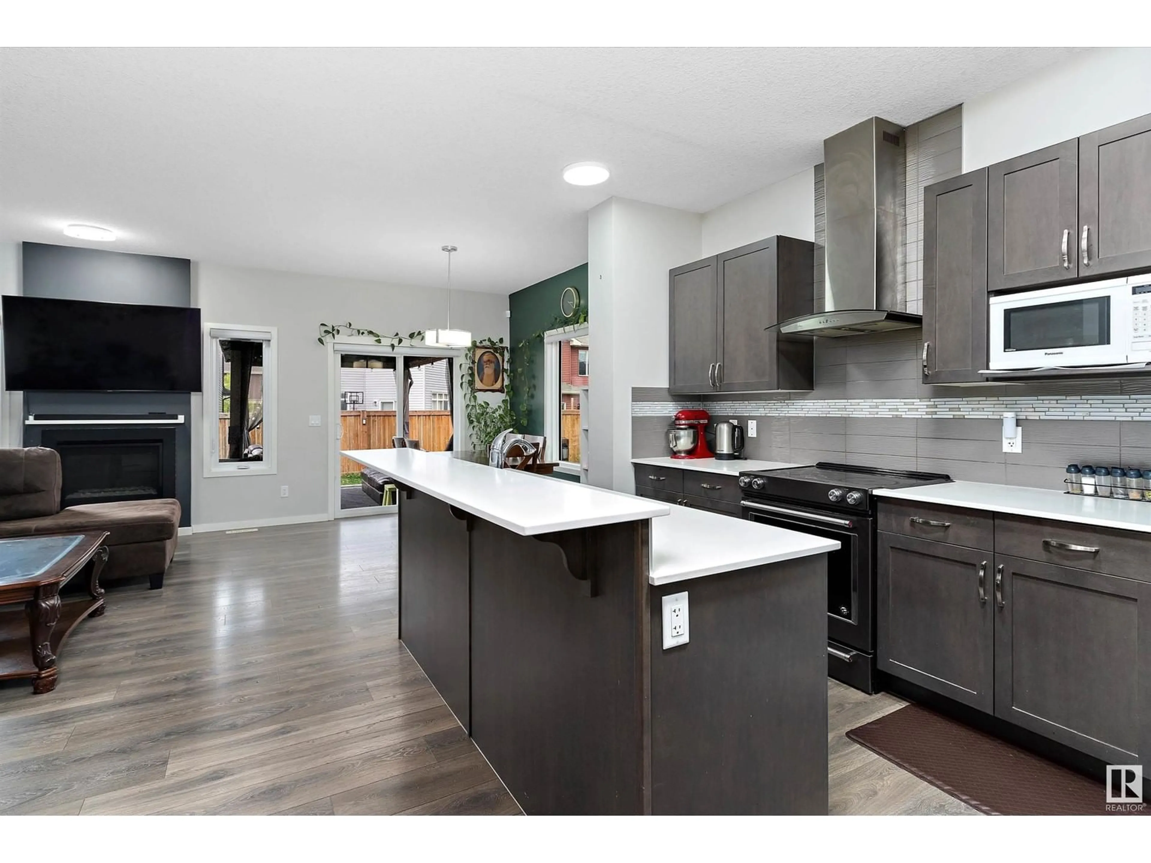 Open concept kitchen, unknown for 1310 29 ST, Edmonton Alberta T6T1A9