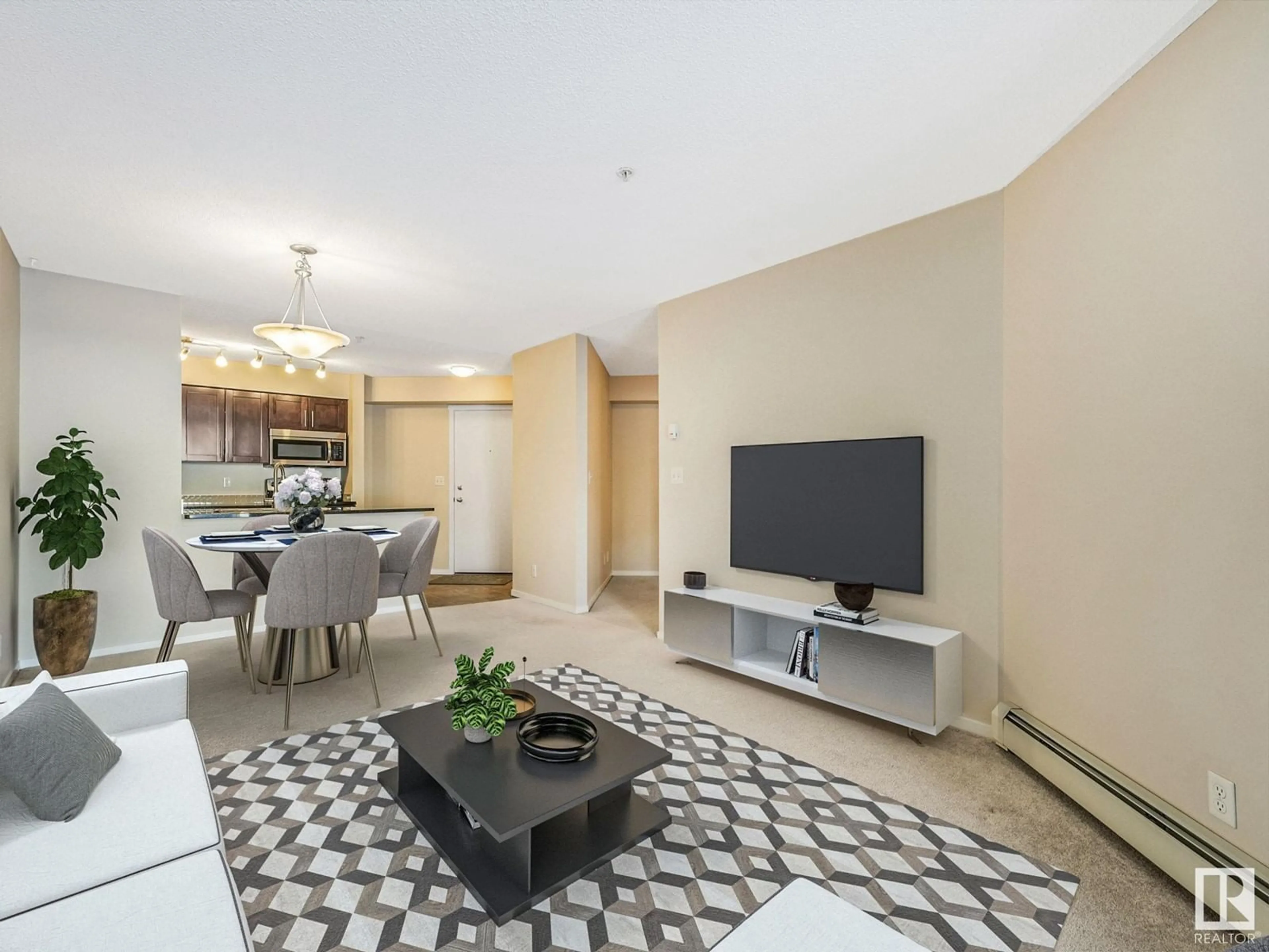 Living room with furniture, unknown for 110 111 WATT CM, Edmonton Alberta T6X2C6