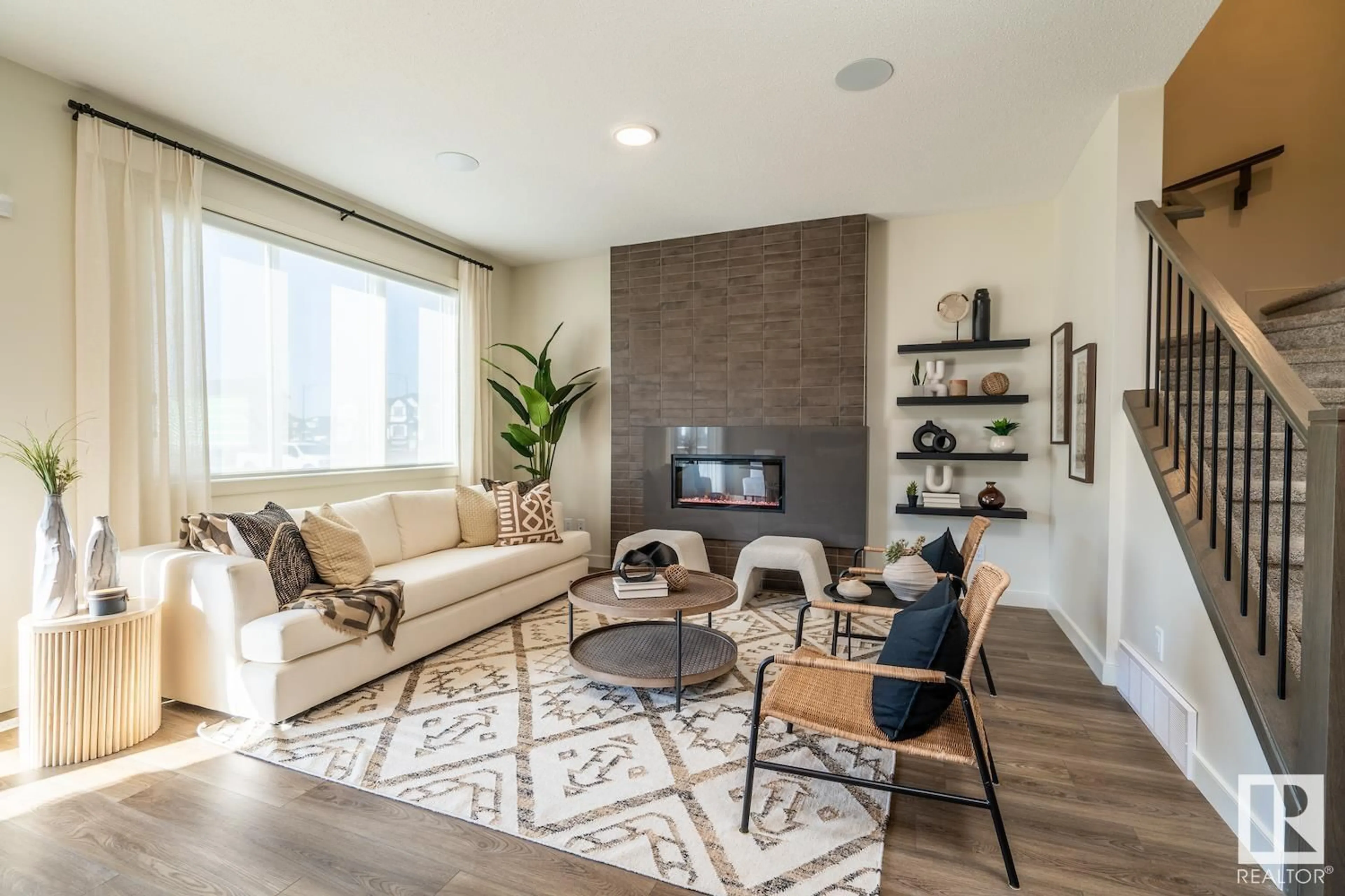 Living room with furniture, unknown for 3114 DIXON LANDING LD, Edmonton Alberta T6W4S9